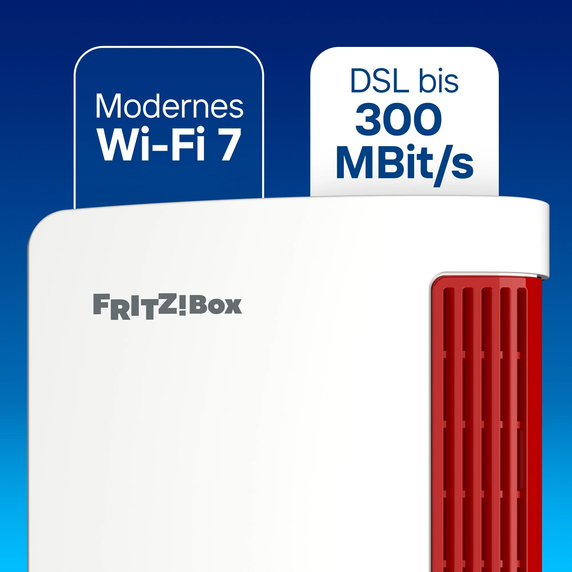 FRITZ!Box 7630 | DSL-Router | Wi-Fi 7 bis zu 3,6 GBit/s | Dualband WLAN (2,4/5 GHz), zukunftssicher für Streaming & Gaming, Telefonie & Smart Home Zentrale, WLAN Mesh, Made in Europe