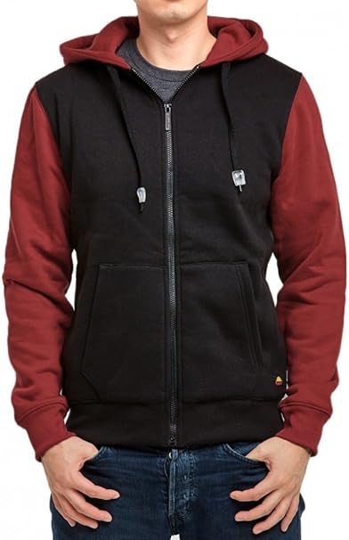 2 tone zip hoodie Outlet