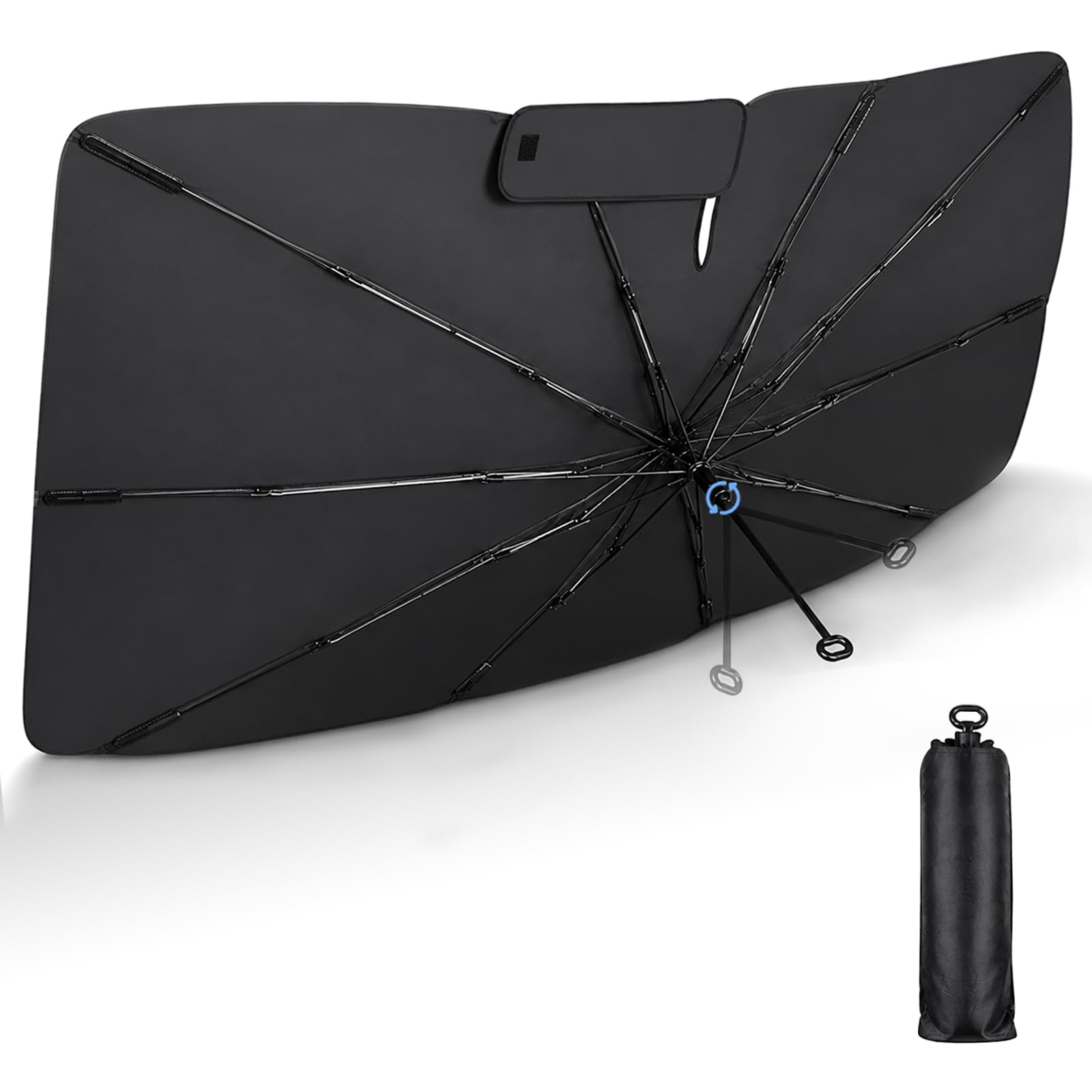 車用 サンシェード 傘型 サイズ 131cmx76cm 10個セット Amazon.co.jp: 強化版（第3世代）車用サンシェード 車 フロント傘型