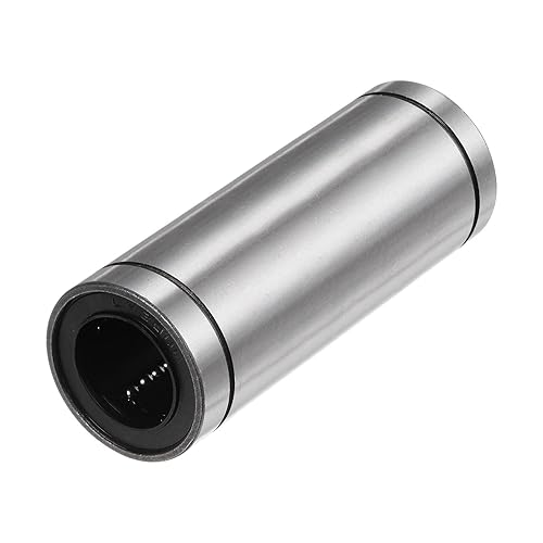 Vista 17 de uxcell 12 rodamientos lineales de bolas LM6UU, diámetro de diámetro de 0.236 in, diámetro exterior de 0.472 in, longitud de 0.748 in, rodamiento