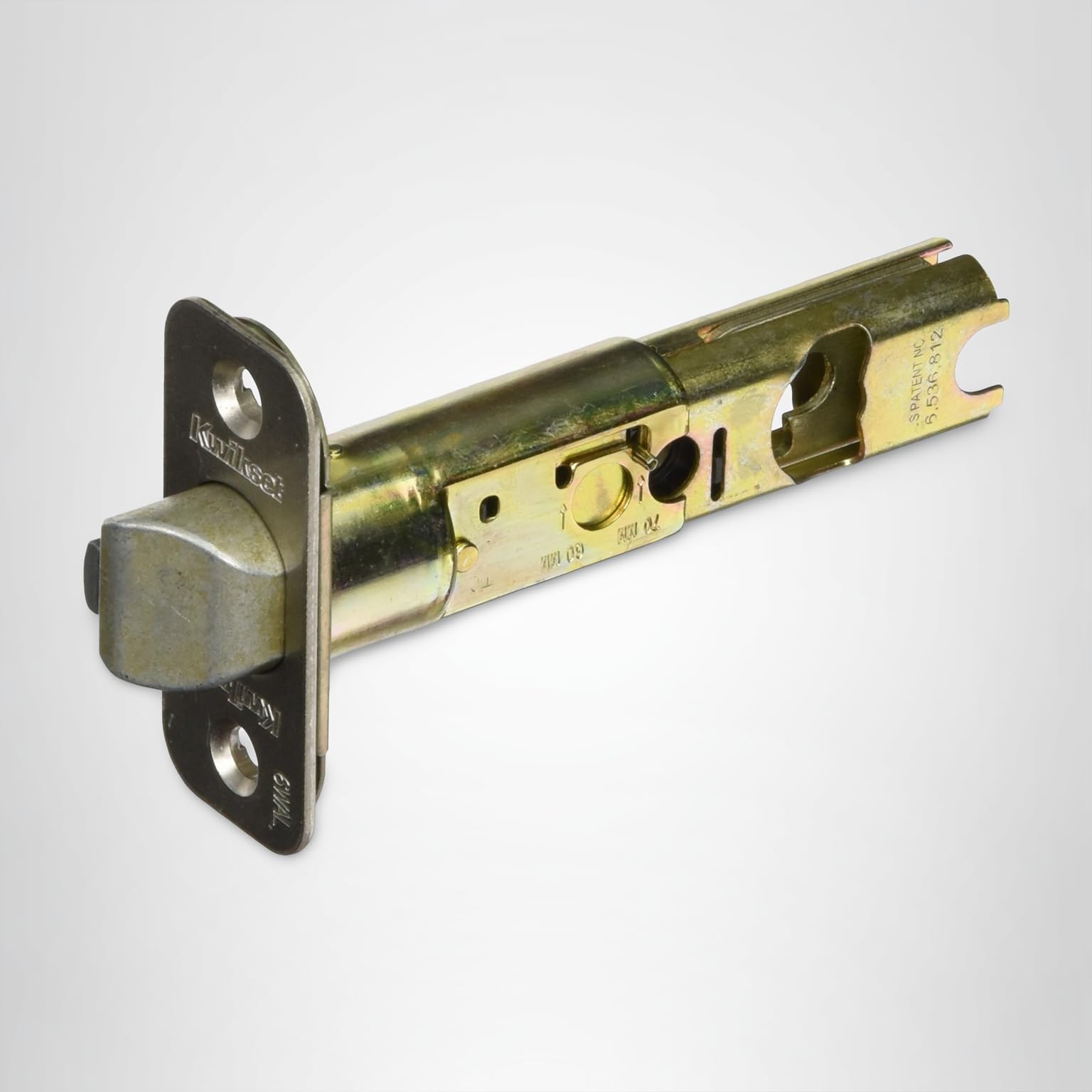 雅4 Amazon.com: Kwikset 82247-15 Adjustable Radius Deadlatch Brass