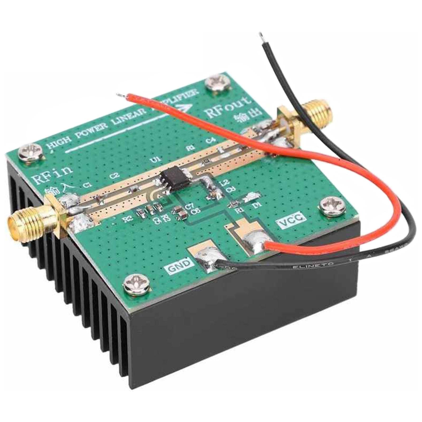 MYADDICTION RF Power Amplifier with Heat Sink 1W Amplification Module for FM Ham Radio | Radio Communication | Ham Amateur Radio | Ham Radio Amplifiers | consumerelectronics-image-27