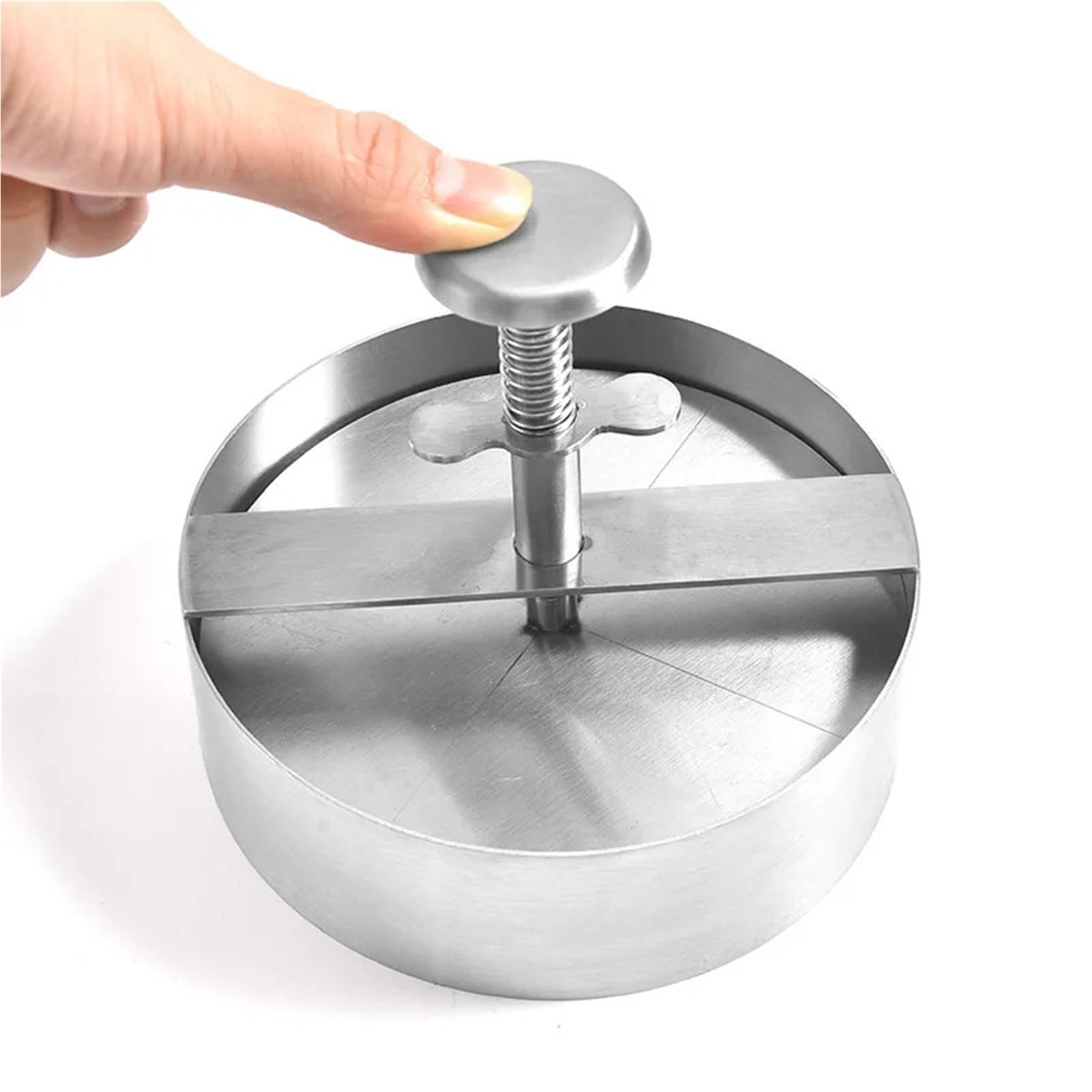 Pressa per Hamburger Pressa for Hamburger Antiaderente da 1 Pezzo, Stampo for Cheeseburger | For carne, manzo, formaggio, verdure, hamburger for griglia, barbecue(13.8cm)