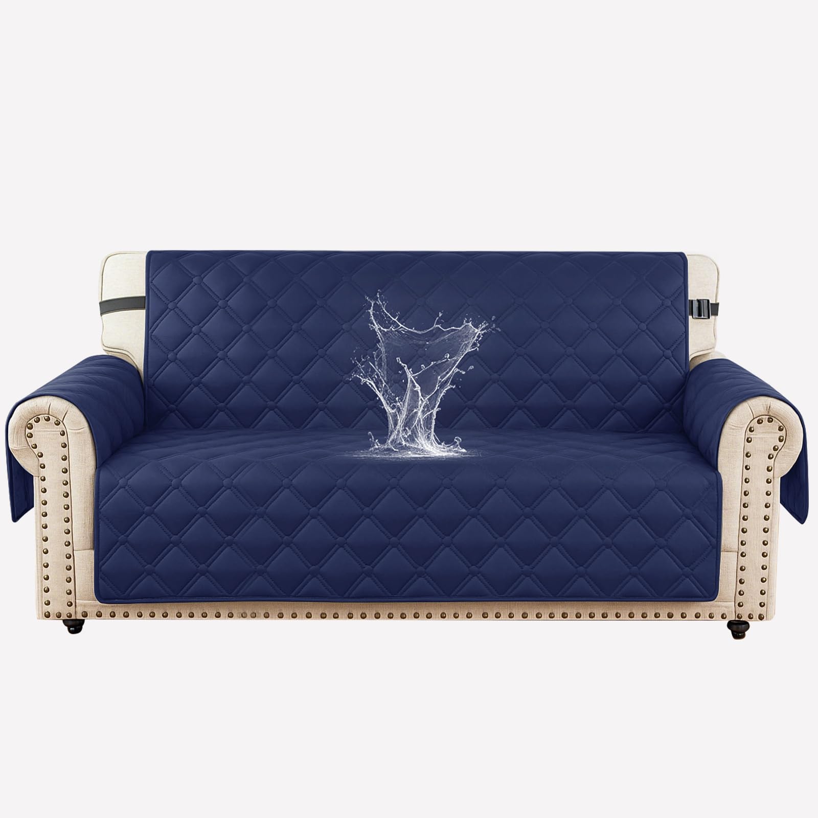 Ystyle Copri Divano 2 Posti Con Braccioli, Impermeabile Copridivano Natalizio Antigraffio Gatto, Universale Copridivani Trapuntato Salvadivano, Sofa Cover Antiscivolo Antimacchia, Nero Ystyle Copri Divano 2 Posti Con Braccioli, Impermeabile Copridivano Natalizio Antigraffio Gatto, Universale Copridivani Trapuntato Salvadivano, Sofa Cover Antiscivolo Antimacchia, Nero