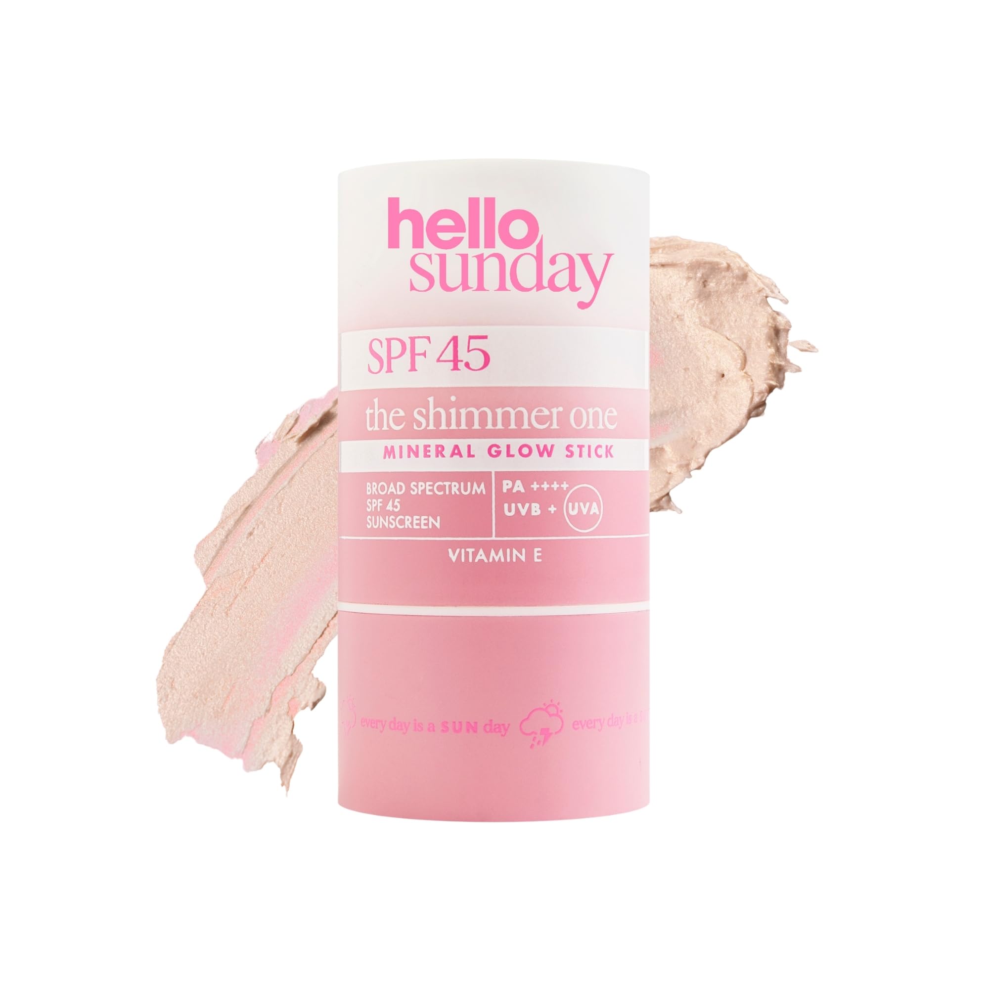 Hello Sunday The Shimmer One Mineral Glow Stick SPF45 with Hyaluronic Acid