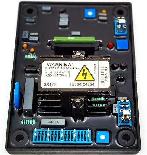 DEVMO AVR SX460 Regulador de Voltaje Automático Modelos de Control Accesorios Compatible con Stamford Generator Genset