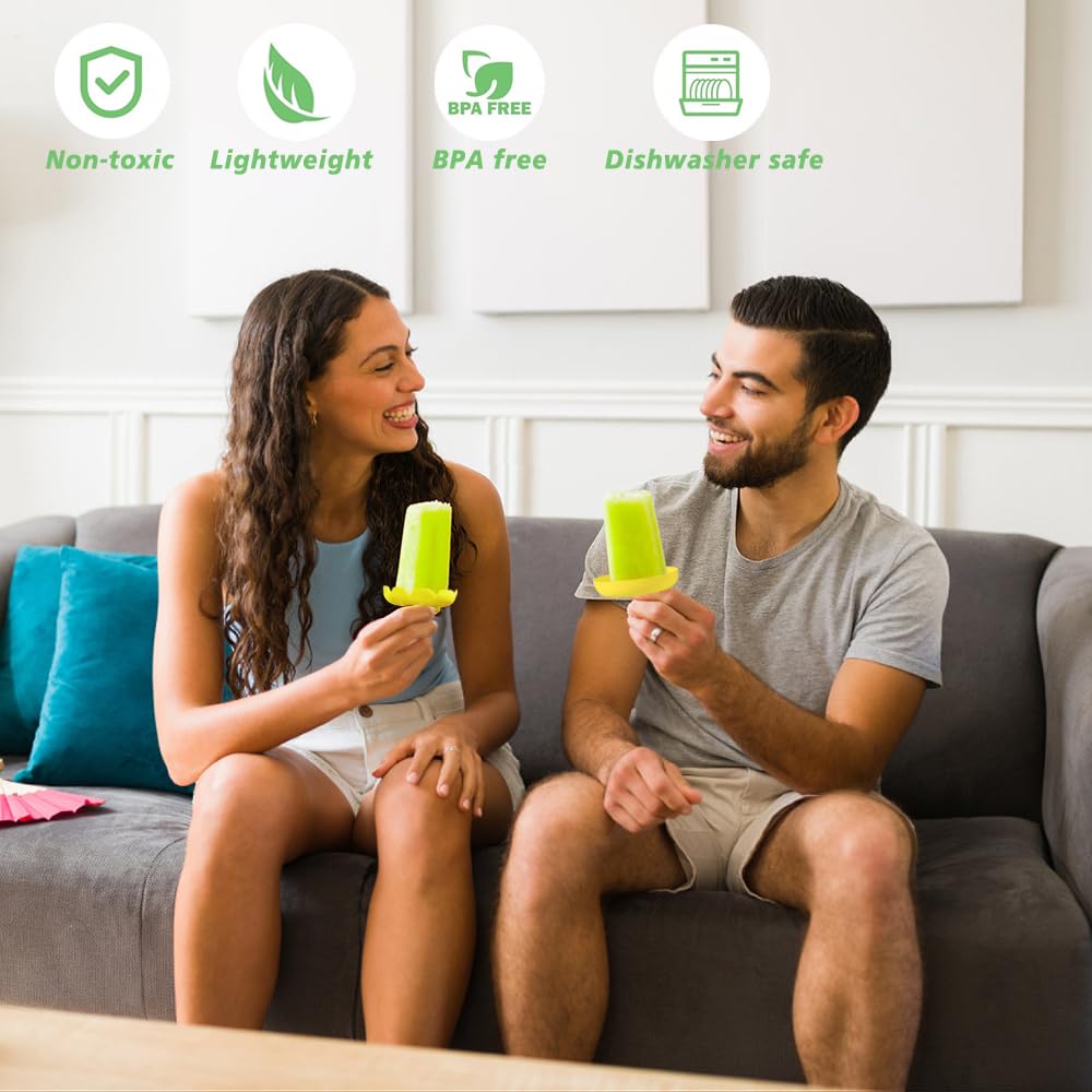 Wekuw IJslollenhouder, 5 stuks, druppelvrije ijslollyhouder, herbruikbaar, BPA-vrij, ijsstokhouder voor kinderen, ijsstokhouder met rietje, voor volwassenen, kinderen en peuters (5 kleuren Wekuw IJslollenhouder, 5 stuks, druppelvrije ijslollyhouder, herbruikbaar, BPA-vrij, ijsstokhouder voor kinderen, ijsstokhouder met rietje, voor volwassenen, kinderen en peuters (5 kleuren