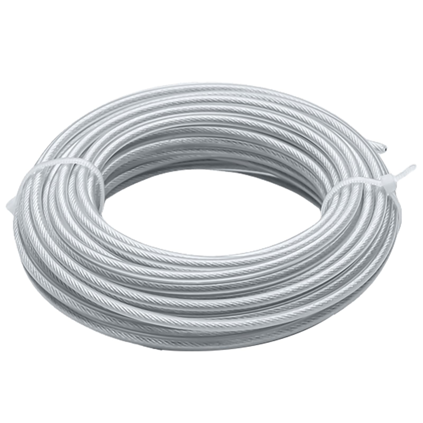 Hilo de recortadora, 3 mm x 41 m, alambre de acero, hilo de corte, hilo de desbrozadora, hilo de repuesto para cortacésped, hilo de recortador, hilo de acero robusto para cortacésped, jardinería
