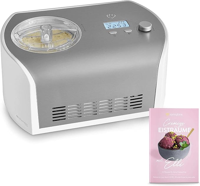Gelatiera Professionale Improve Con Compressore - 1,2L, Display LED Touch, Timer Regolabile - Foto 5