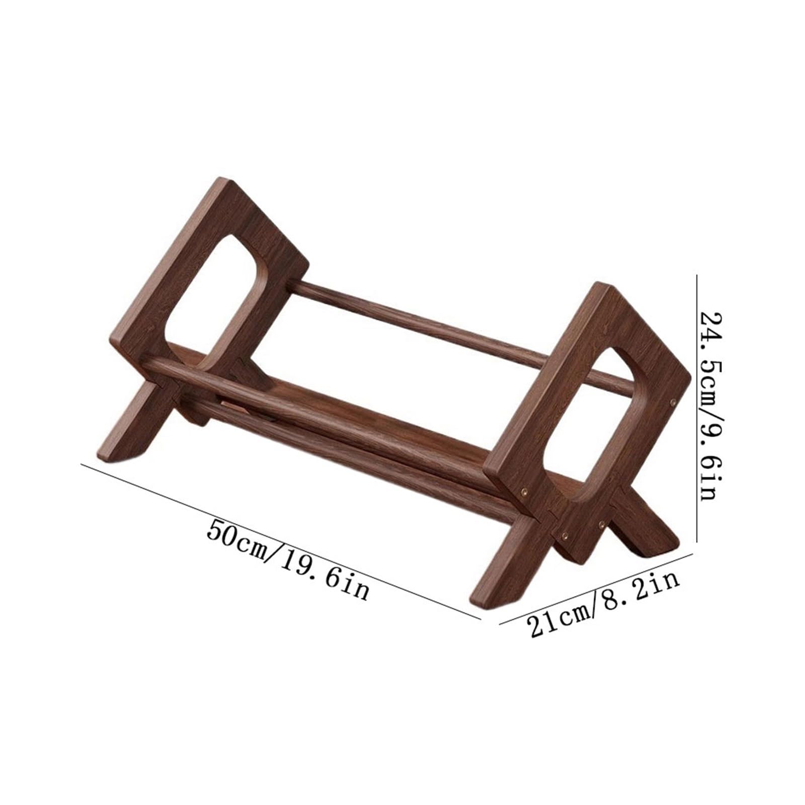 Ufficio Portadischi inclinato in legno tridimensionale Scaffale porta dischi