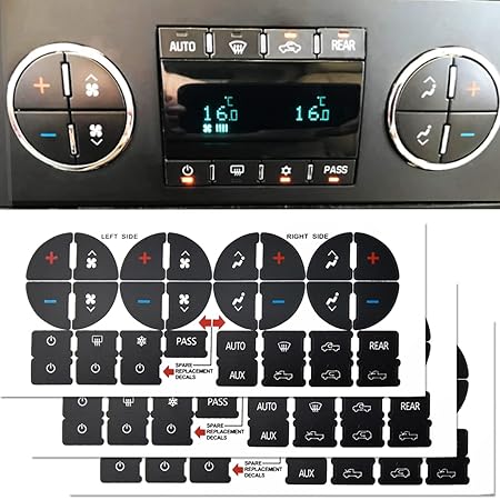 Amazon.com: OxGord AC Dash Button Repair Kit - Original Design & Made ...