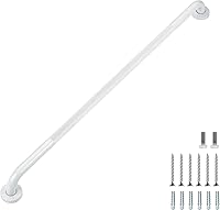 Vista 65 de Barras de agarre para ducha, paquete de 2 asas antideslizantes de ducha de 16 pulgadas para ancianos, barra de seguridad para ducha, barras