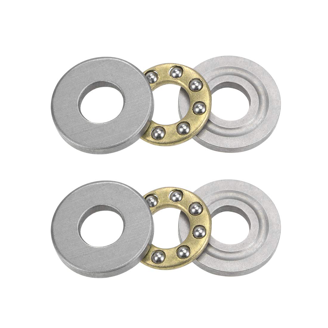 Thrust Ball Bearings - 9mm x 20mm Chrome Steel -15 Thrust Ball Bearings - 9mm x 20mm Chrome Steel -15