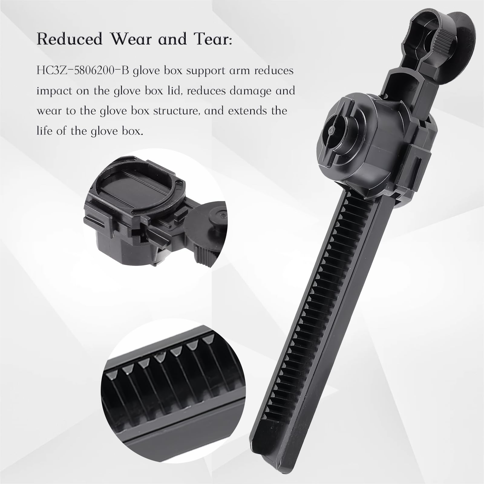 Amazon.com: Gztoyu Car Glove Box Support Damper Stop HC3Z-5806200
