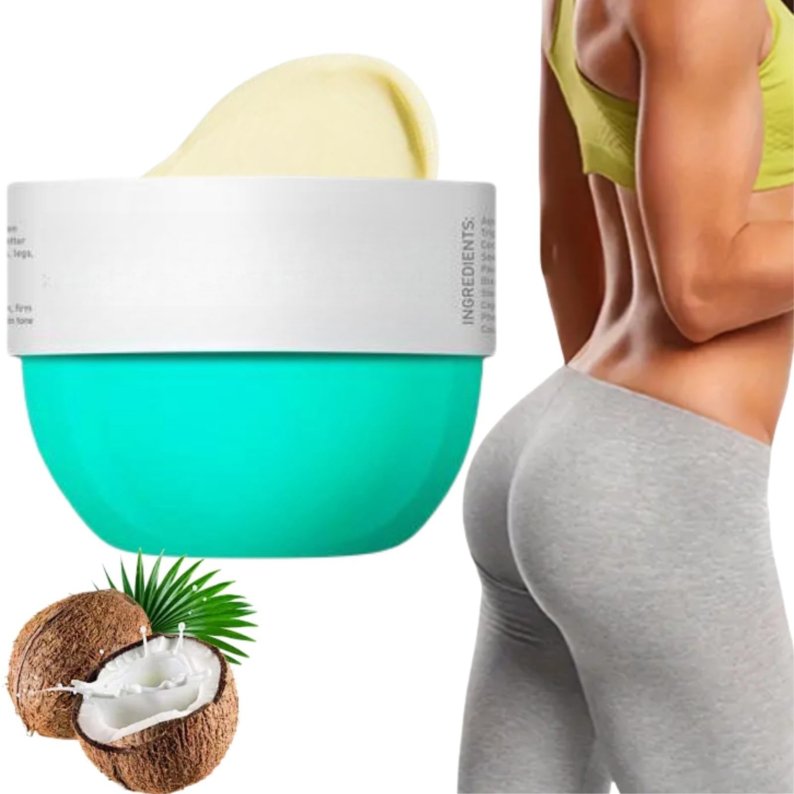 Brazilian Bum Cream Firming Body Cream, 80ML, Moisturizing, Brightens Skin, Smoothens, Long-lasting Fragrance, For Body