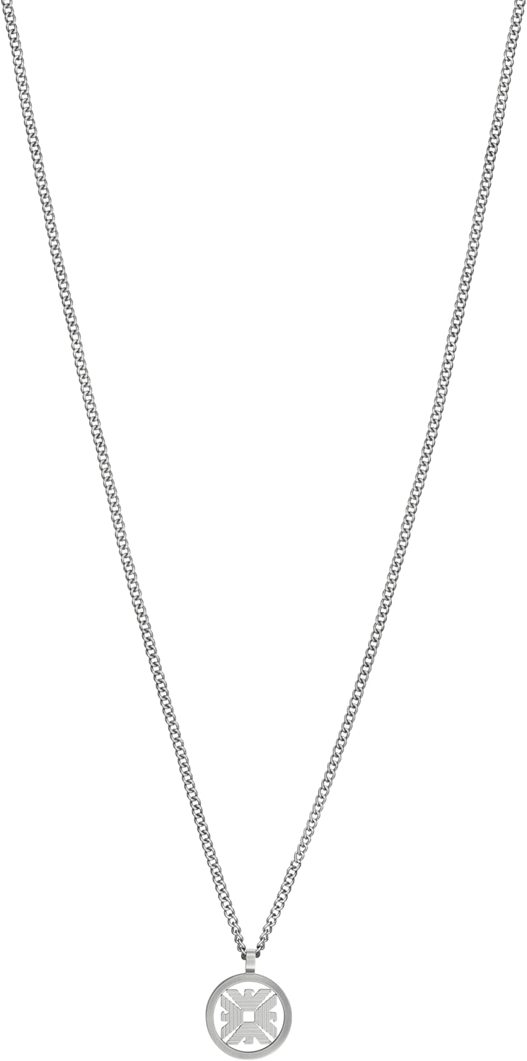 Emporio Armani Stainless Steel Pendant or Chain Necklace for Men