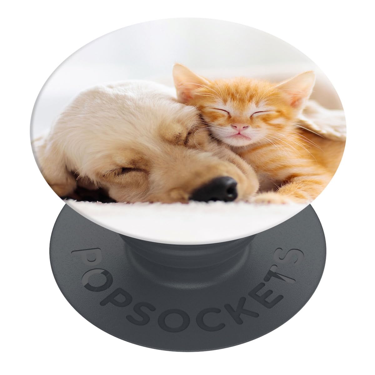 PopSockets PhoneGrip | uchwyt i uchwyt do smartfonów | Włączany i wysuwany uchwyt Basic | Mandala Rainbow