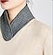 Selbsterwärmende Nackenbandage Nackenband Halskrause Nackenwärmer Turmalin Nackenpolster Hals Pad Nackenkissen Nacken Wickelbandriemen mit Klettverschluss Halskrause Gürtel für Büro Nackenschmerzen