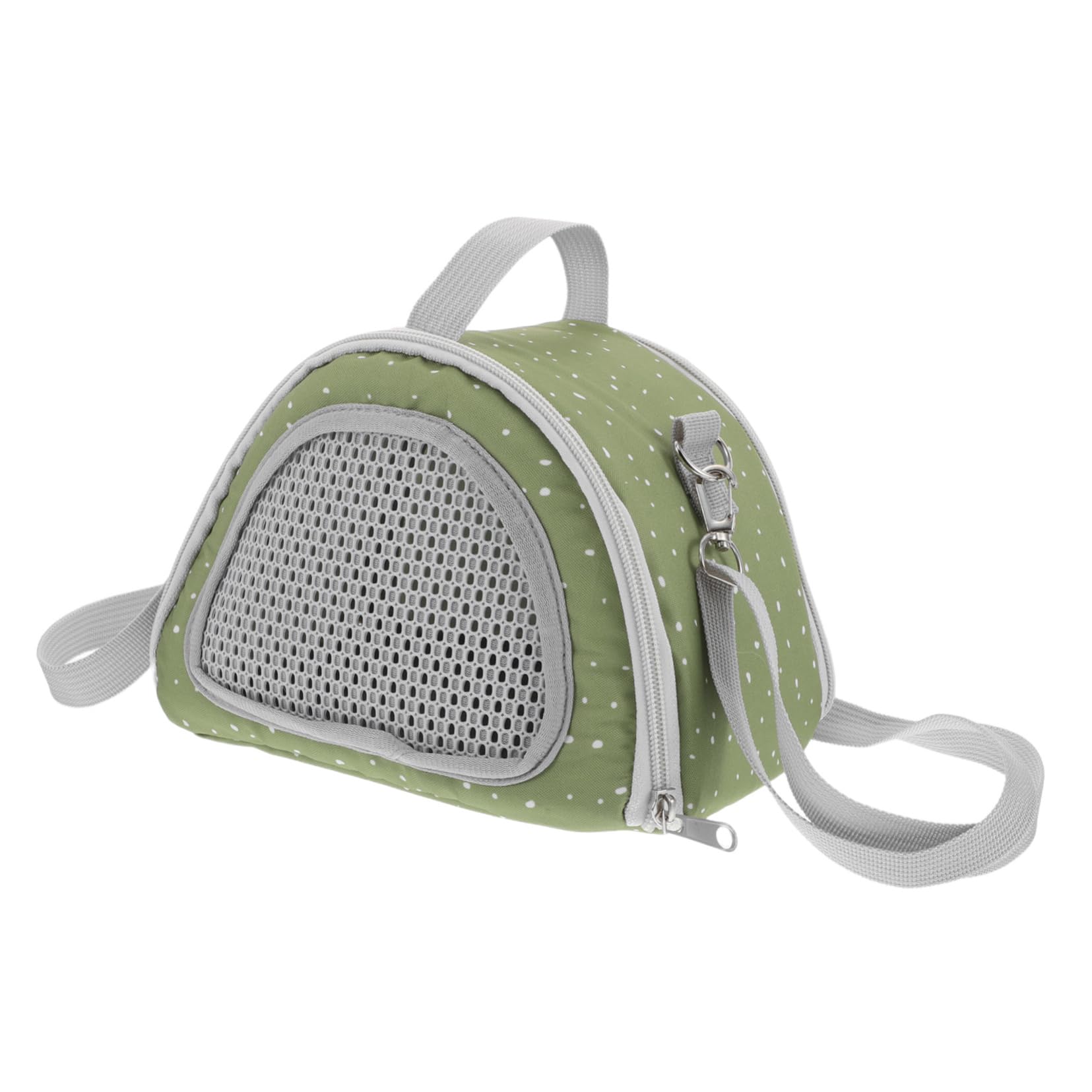 Happyyami Small Animal Carrier Bag Portable Outdoor Pet Sling for Hamster Squirrel Sugar Glider Breathable Mesh Design Lightweight Durable for Small Pets