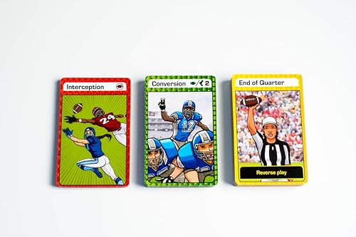 Miniatura 6 de Buffalo Bills - Juego de cartas de fútbol (mayores de 7 años), divertido juego familiar, juego de fiesta, regalos para fanáticos del fútbol, juego