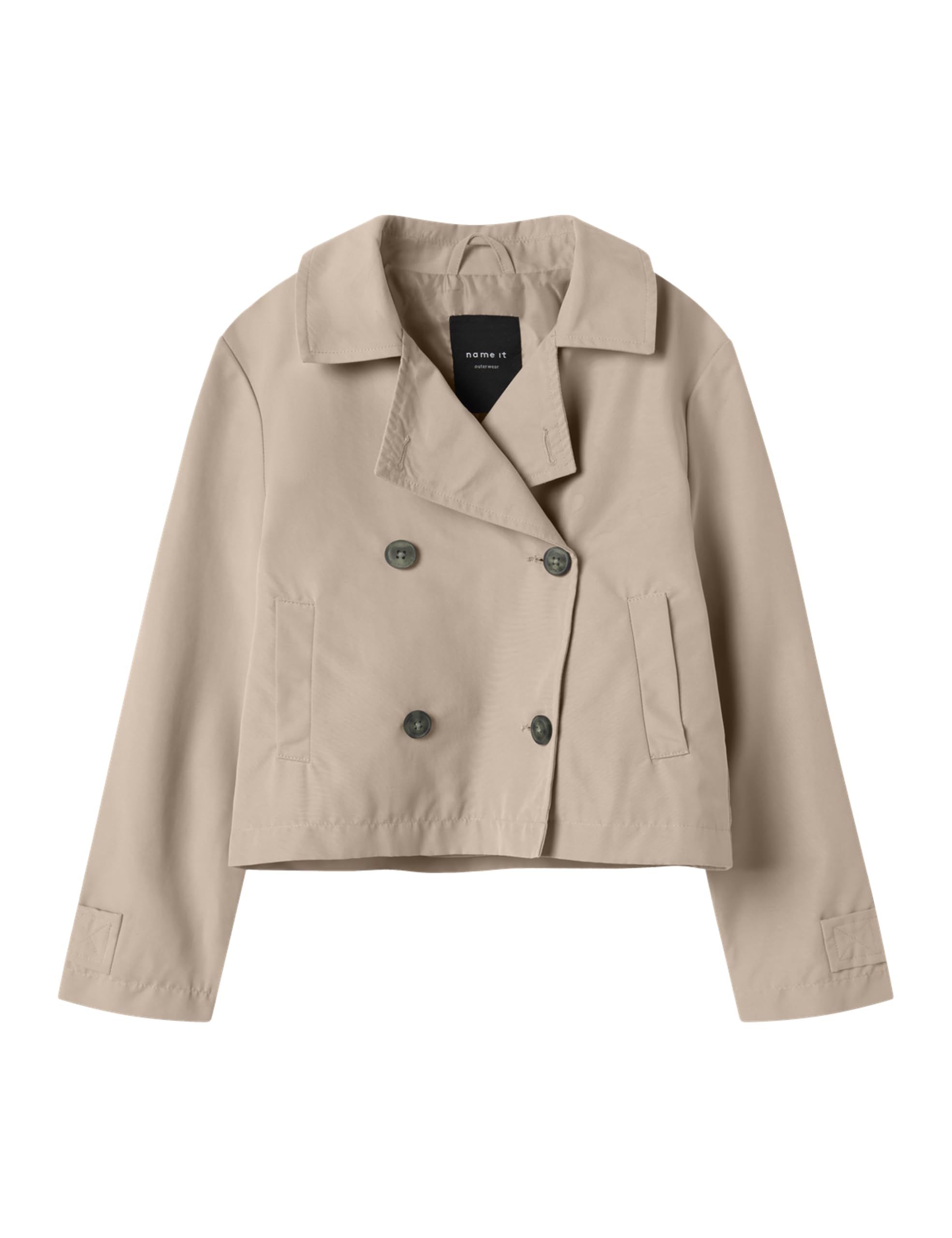 Nkfmadelin Trench Coat Short Bambine e Ragazze