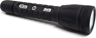 Elzetta Charlie C-133: 3Cell Flashlight with Standard Bezel Ring, High Output AVS Head, Standard Optic, and High/Low Tailcap (6000K)