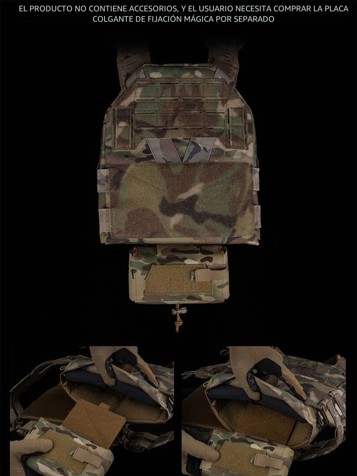 BotiquíN de Primeros Auxilios Compacto de Camuflaje V3, Bolsa TáCtica IFAK, Sistema de Dos Piezas para BotiquíN de Emergencia