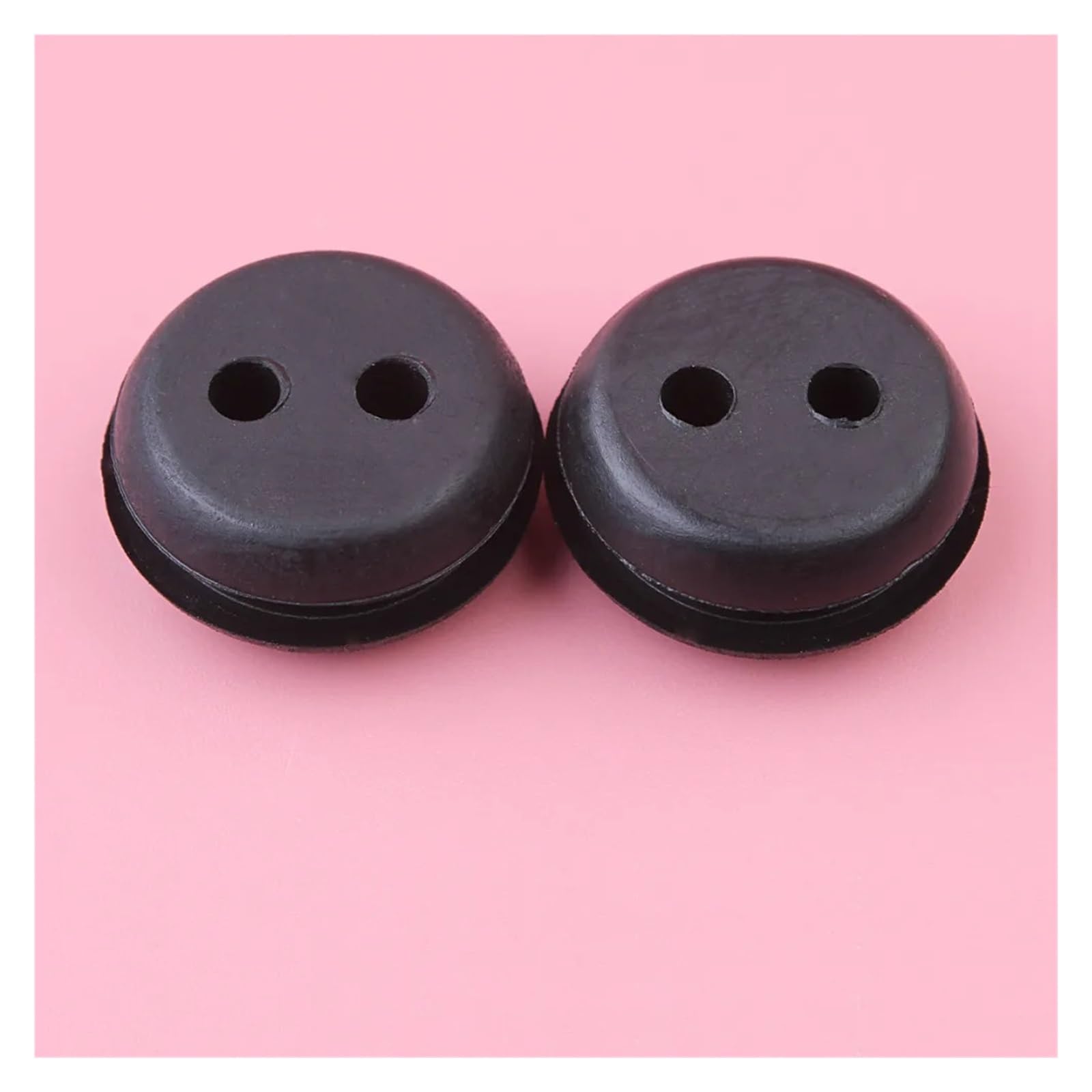 Joint d'étanchéité caoutchouc 2 trous 20mm pièce de rechange souffleur tronçonneuse