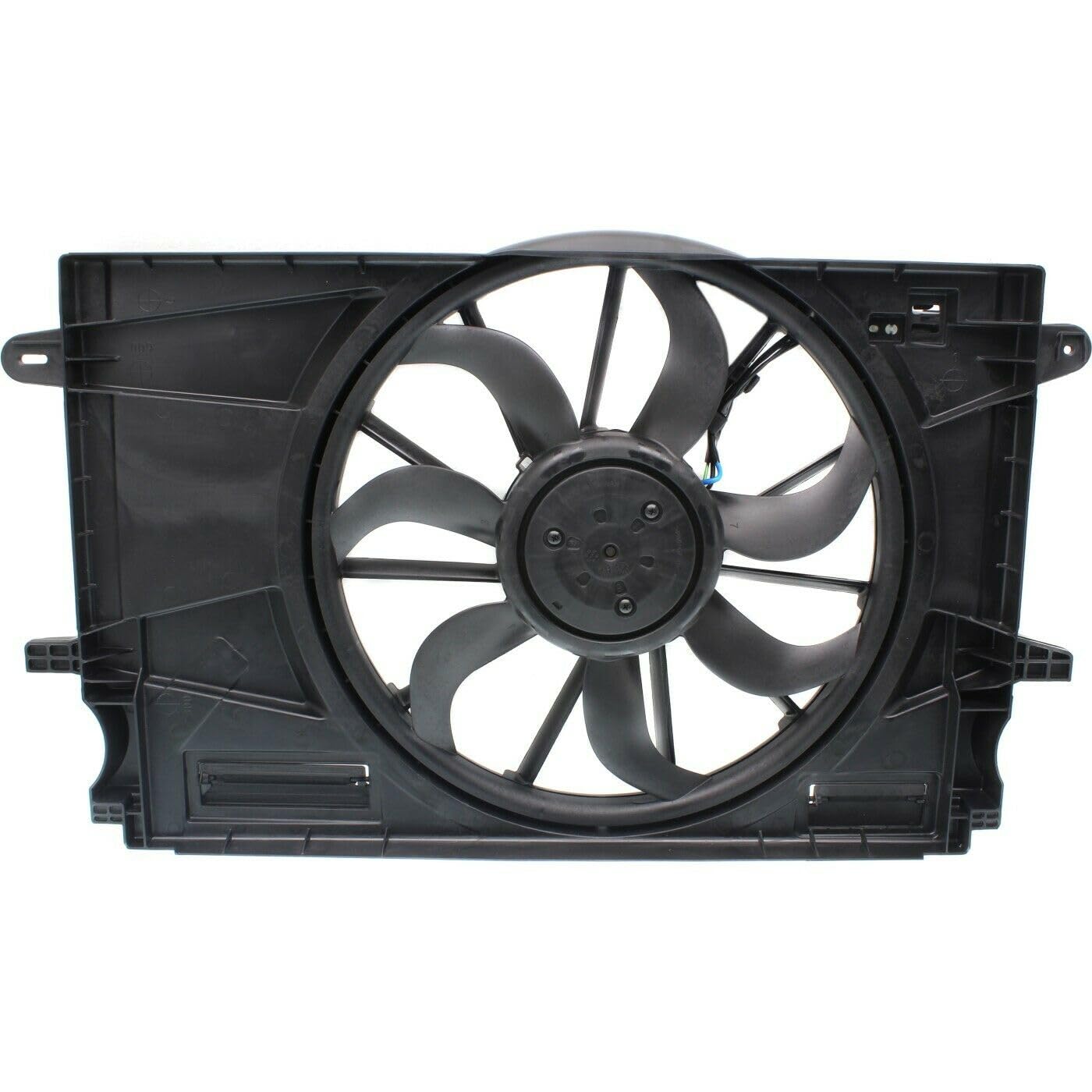 DUST GLOW Radiator Cooling Fan Assembly for Chevy for Cruze 2016 Automatic Transmission GM3115290 39012568 230-0154