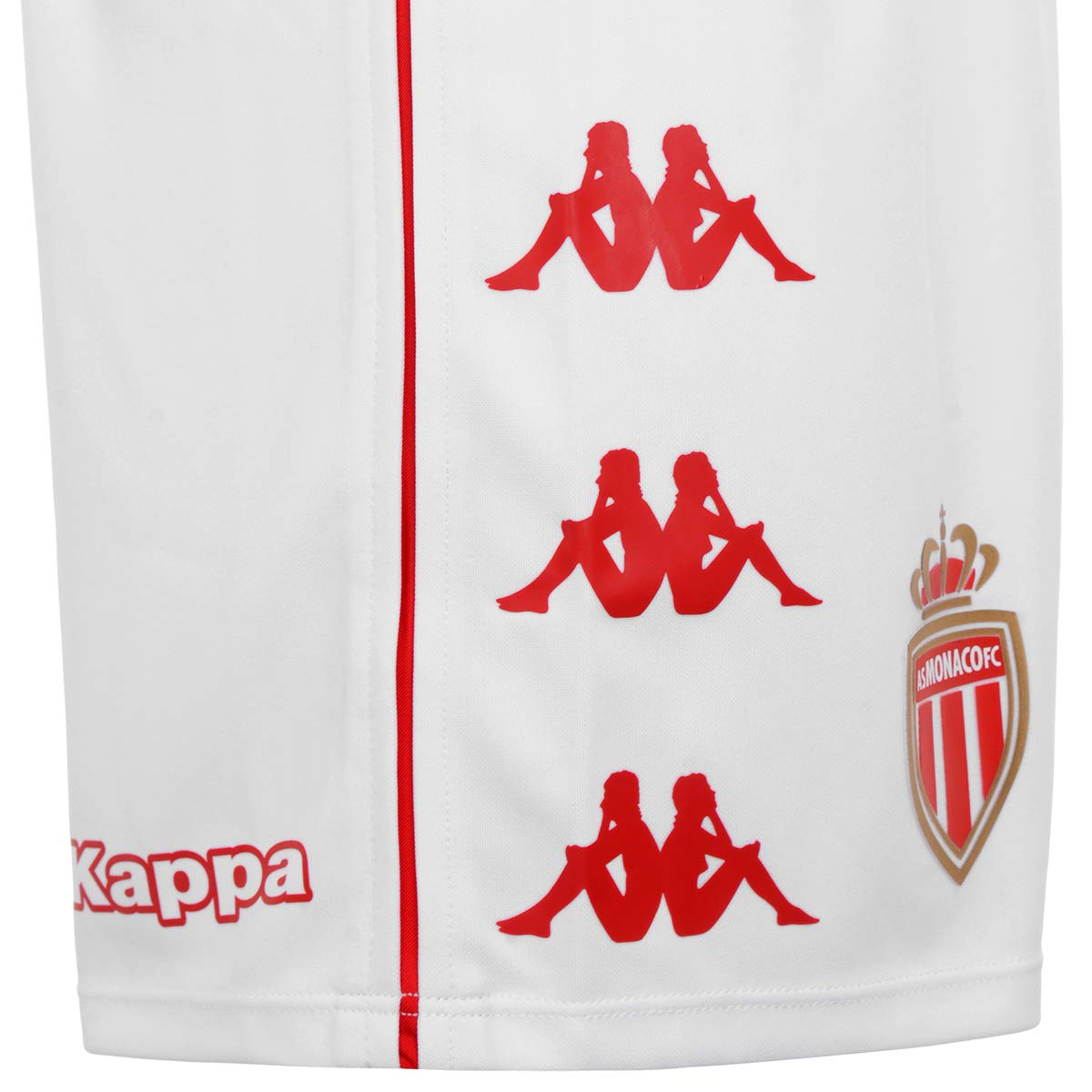 Shorts Uomo Kappa Kombat Ryder AS Monaco - Pantaloncini Ufficiali Stagione 21/22 - Foto 3