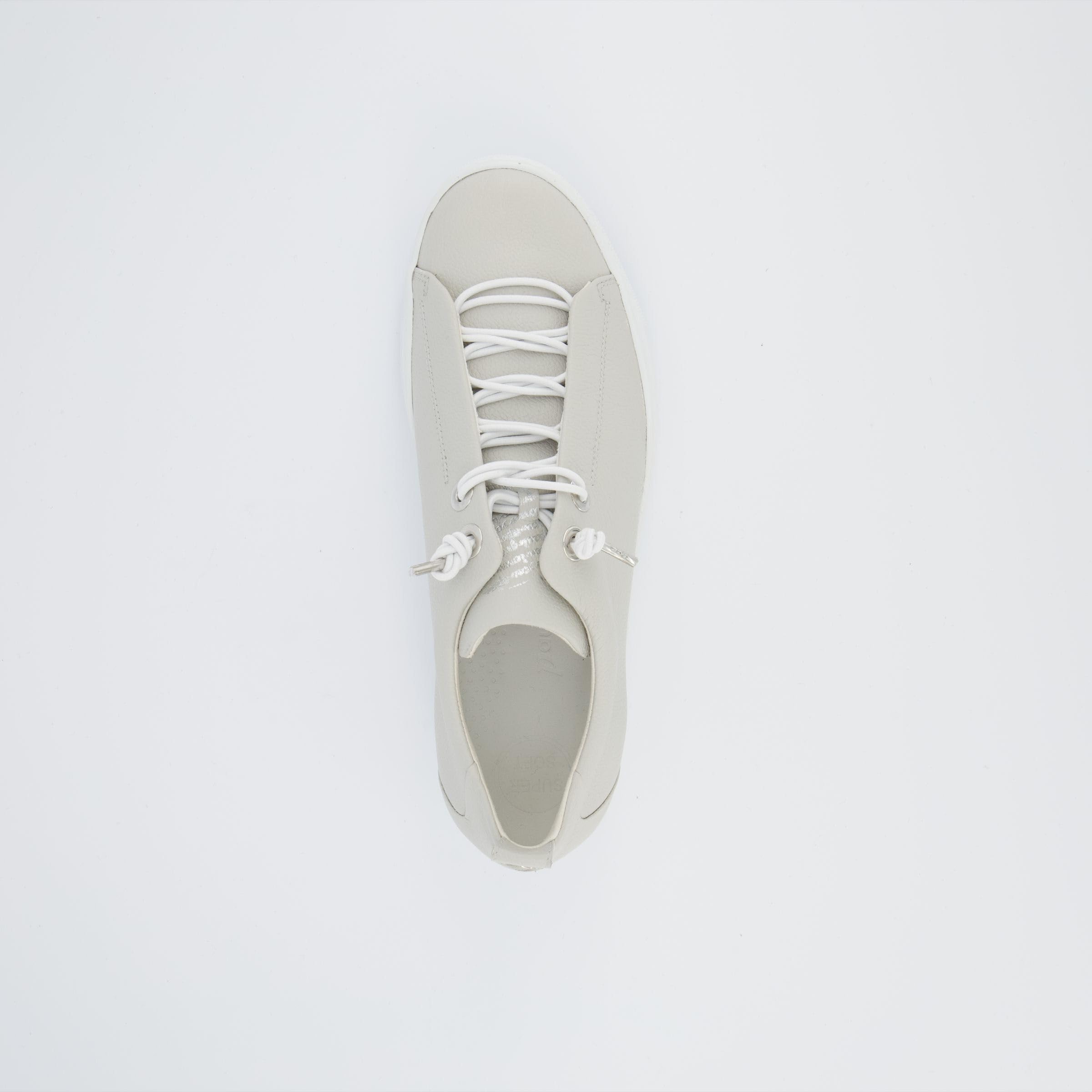 Paul Green Zapatillas 5017-367 Cuero Liso Gris Mujer