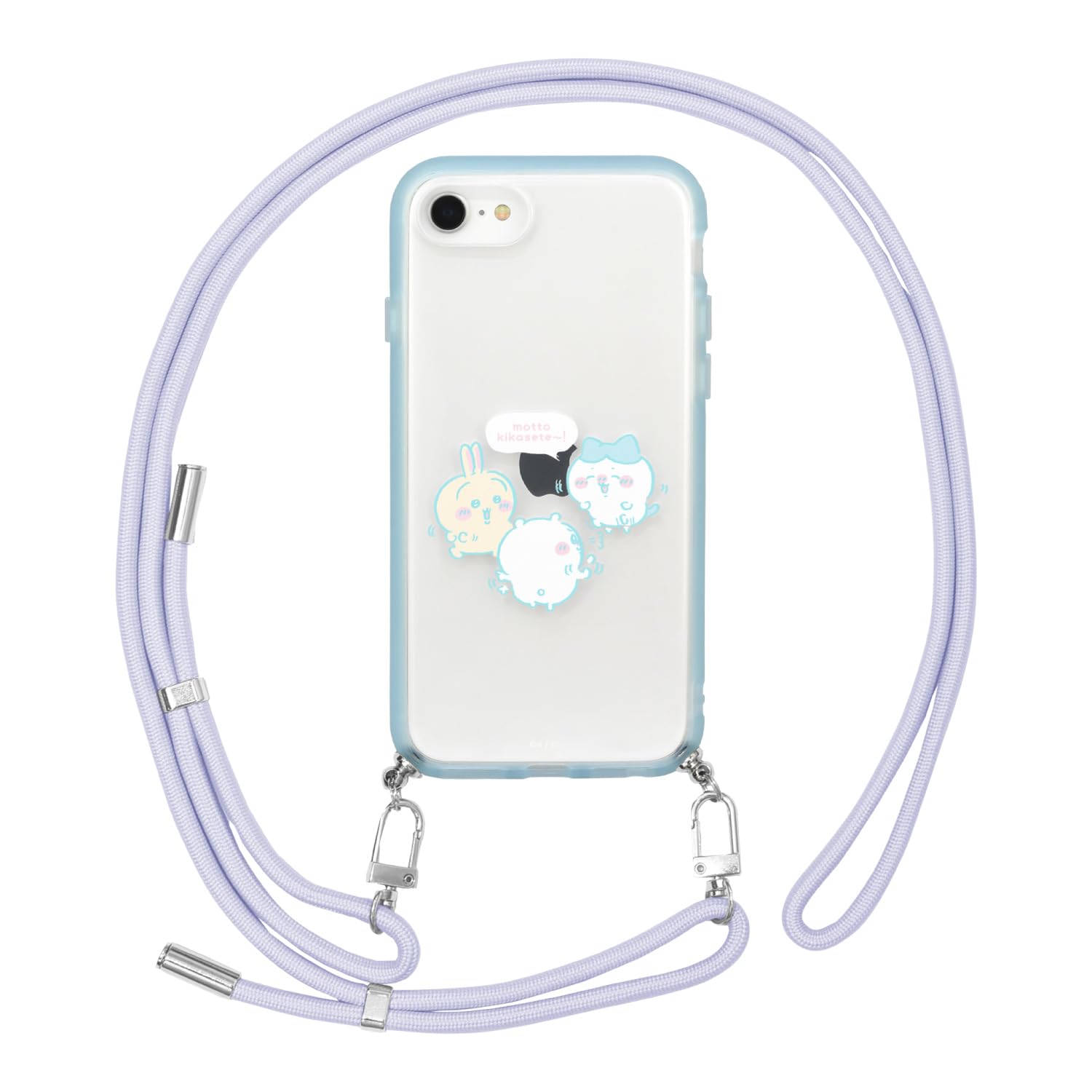 Amazon.co.jp: グルマンディーズ ちいかわ IIIIfit Loop iPhone SE (第