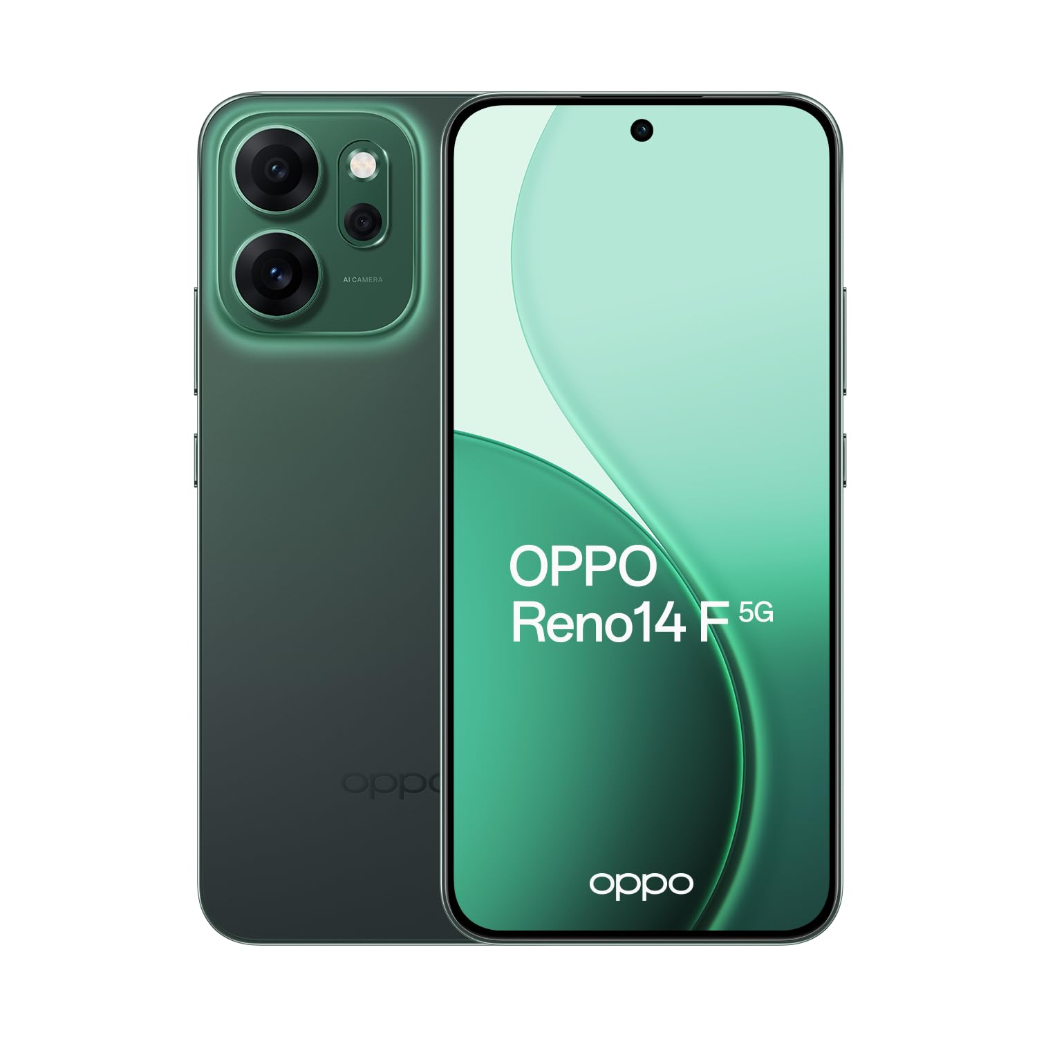Oppo Reno14 F 5G CPH2743 Europe 256GB 8GB Luminous Green OEU