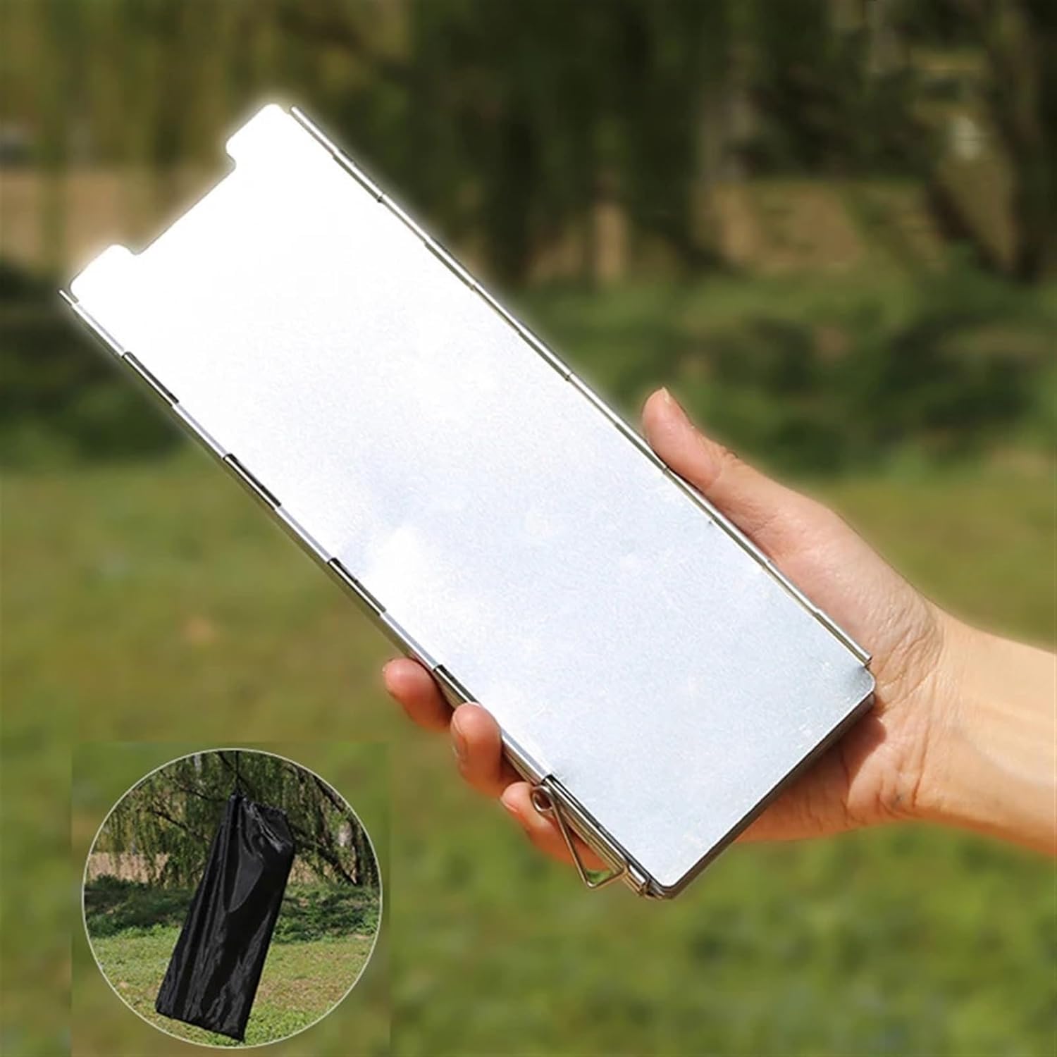 Zewnętrzna szyba składana gazowa kuchenka kempingowa ze stopu aluminium(16 Piece)