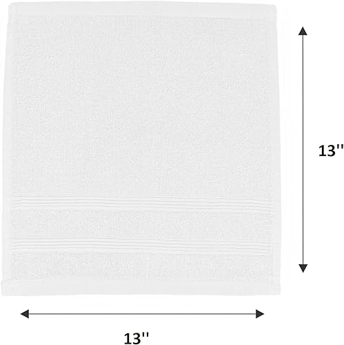 Miniatura 8 de Kaufman - Toallas para baño spa gimnasio y cara 100 algodón hilado en anillo ultra suaves al tacto y altamente absorbentes aguamarina 12