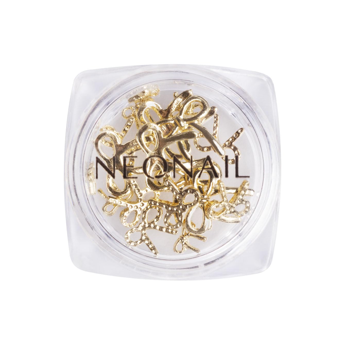NEONAIL Nail Decoration 3D Nail Art Bows - Nail Charms - Nails - Nail Design - Accessories - Nail Art - Nail Art Accessories - Nail Decoration - Nail Jewellery - Silver