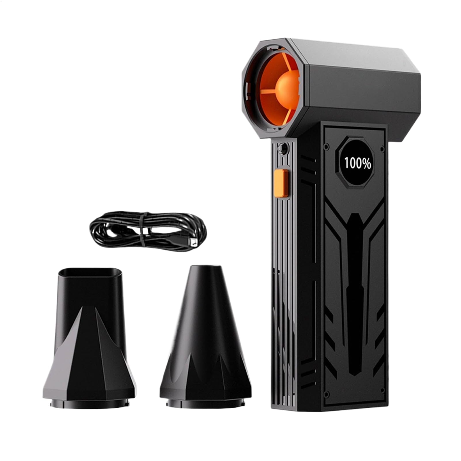 Souffleur à poussière auto portable avec séchoir de véhicule et pour clavier PC