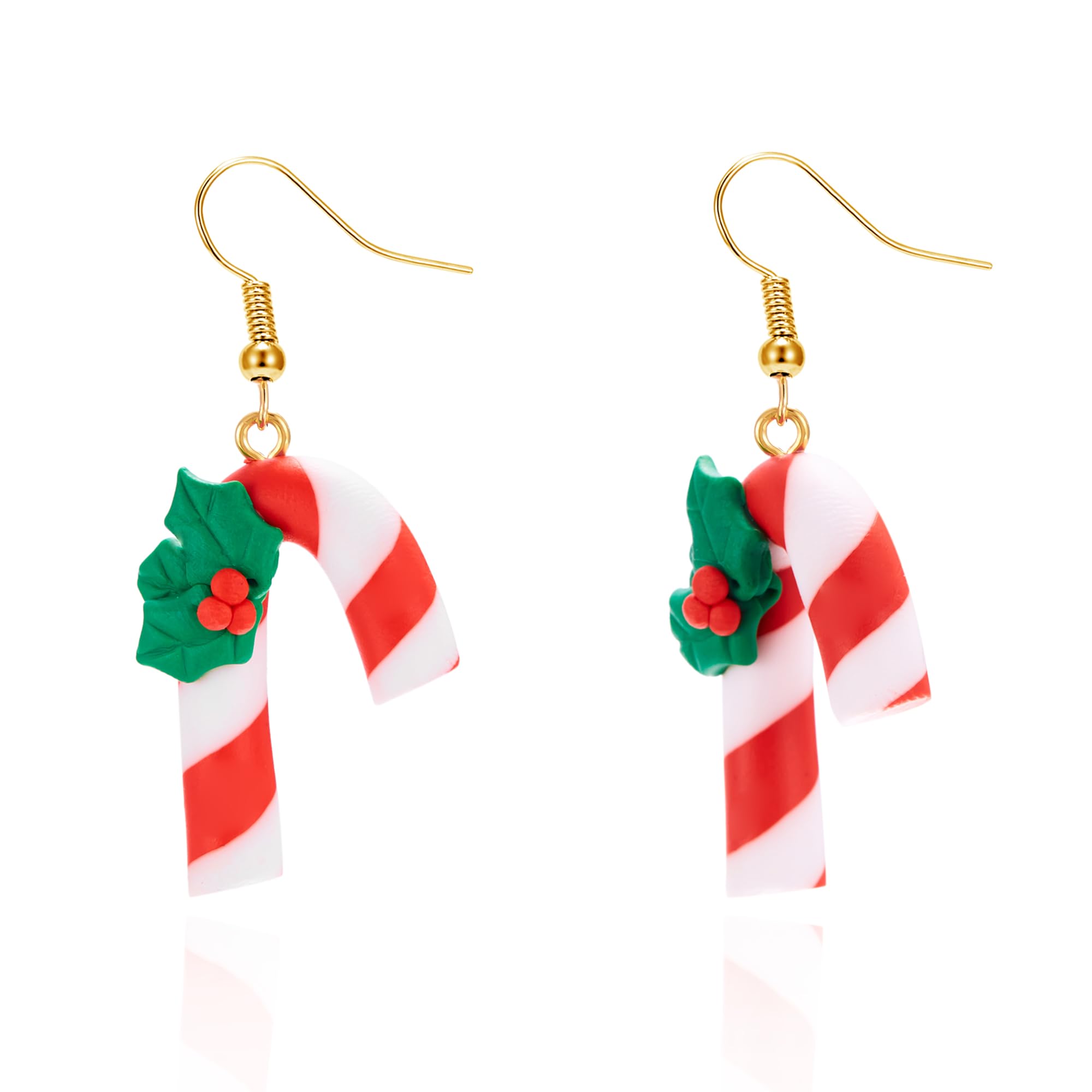 Polymer Clay Rattan Earring Handmade Woven Statement Boho Lightweight Drop Dangle Earrings Jewelry Gifts for Women Girls