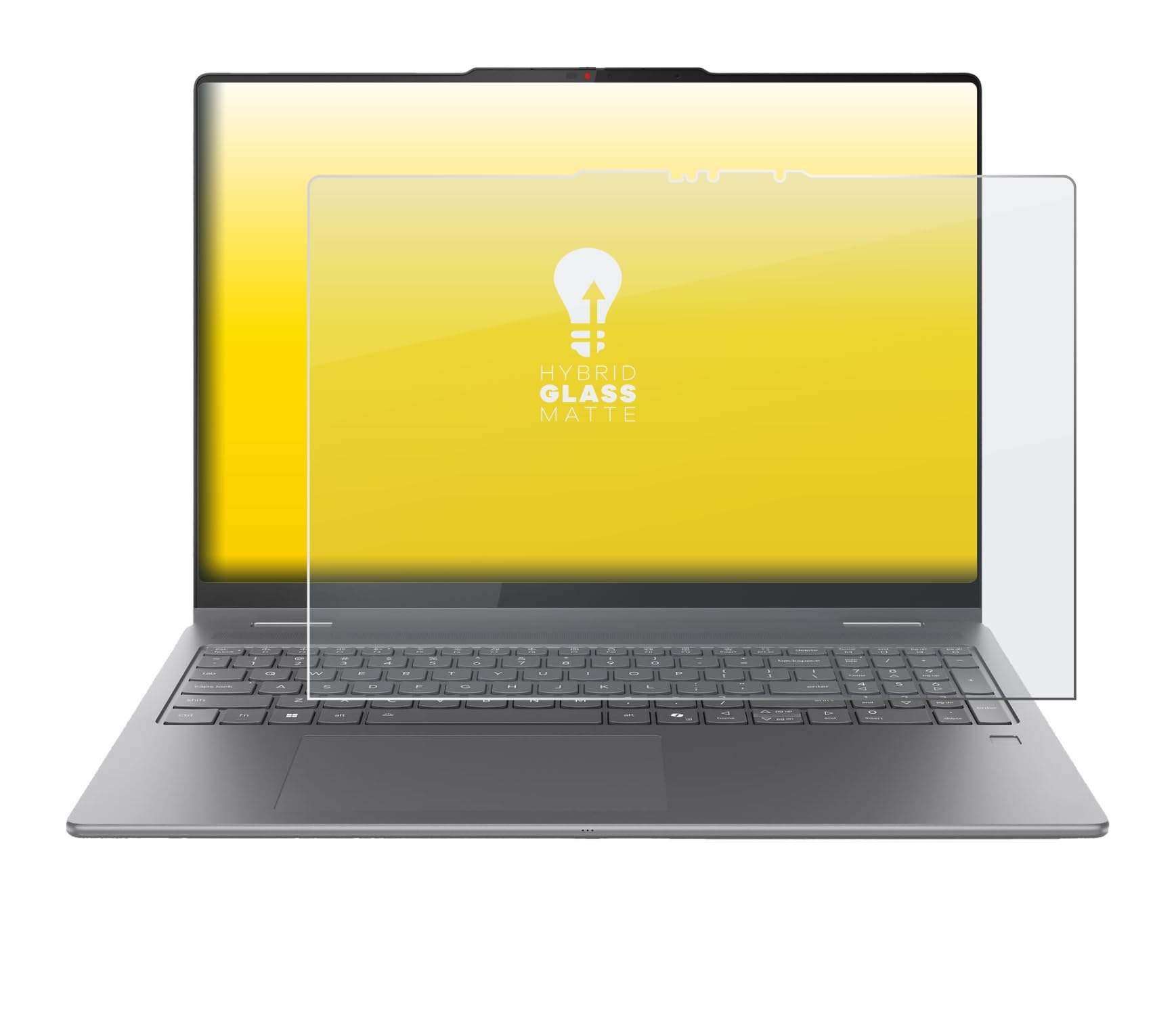 upscreen Schutzglas für Lenovo Yoga 7 2-in-1 Gen 10 16" | , Entspiegelnder Displayschutz Made in Germany, Matte 9H Schutzfolie Panzer Folie Glas Anti-Reflex Anti-Fingerprint