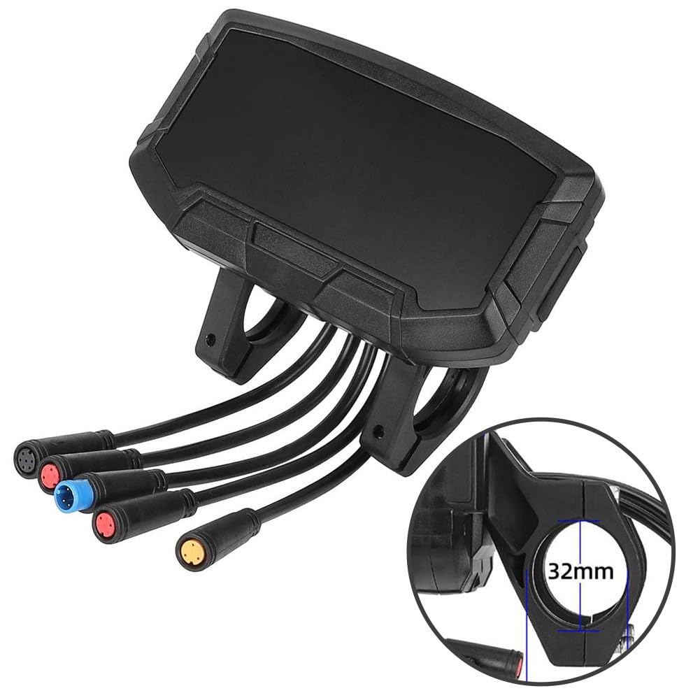 Smartgyro Crossover Dual pour scooter électrique Max Écran de rechange pour instrument de scooter électrique, noir, 121 x 69,7 mm, câble de 169 mm