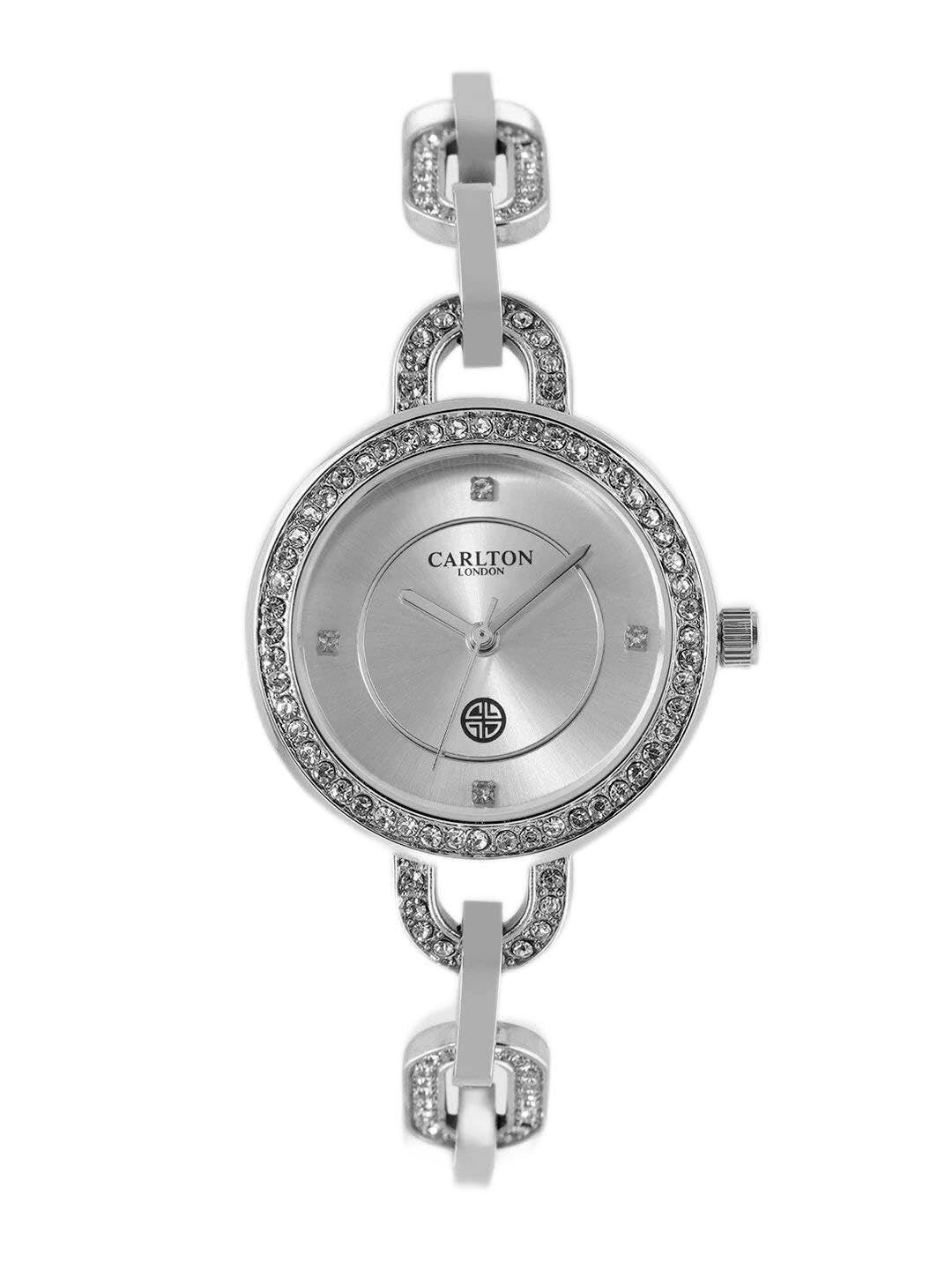 Carlton london Analog Silver Dial Womens Watch-CL019SSIS (B08L1Z4Y8B) Amazon Price History, Amazon Price Tracker