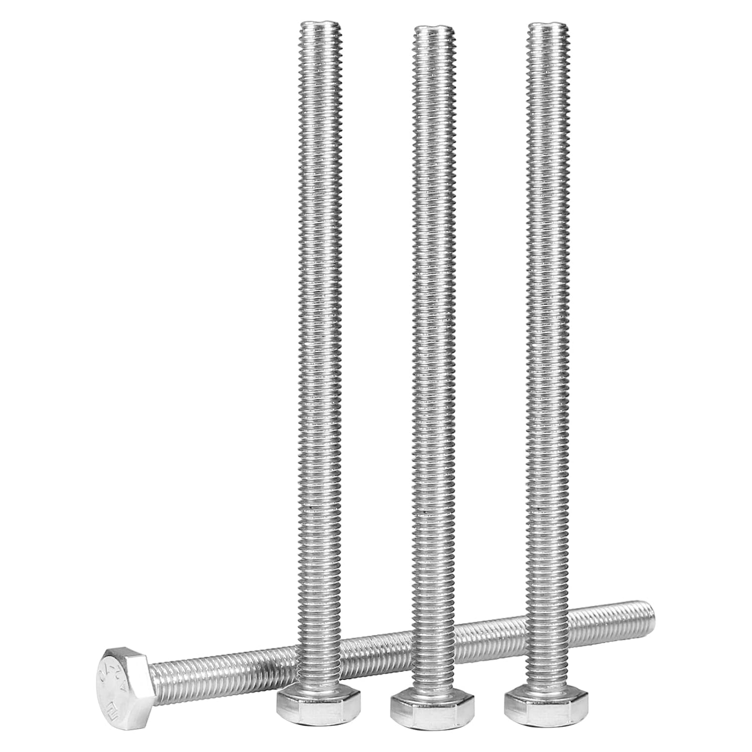 25 Pcs M8 Hex Bolts M8-1.25 x 25mm Hex Head Screw Bolt