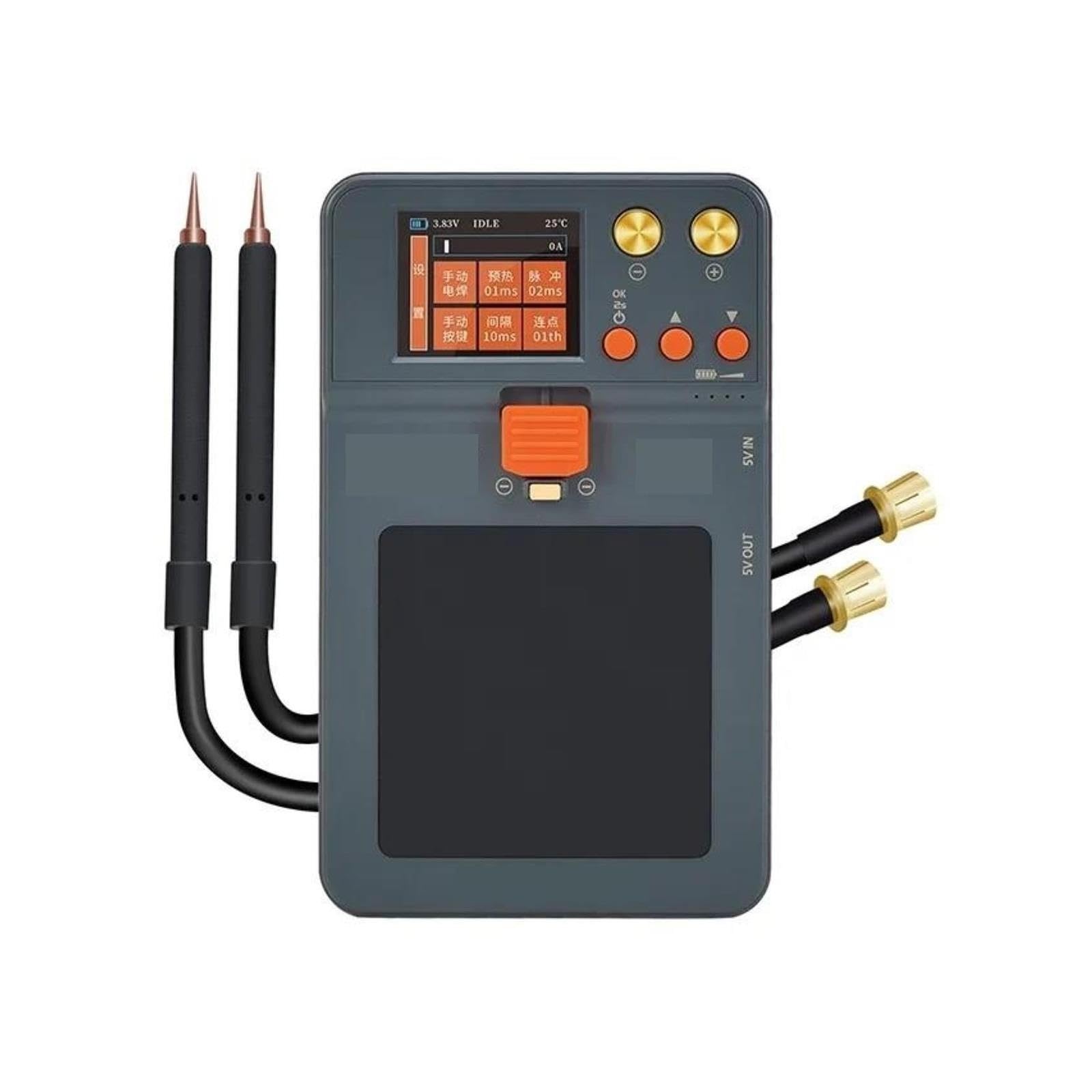 Poste de Soudure, Soudeur par points Portable intégré pour la réparation de feuilles Nickel cellules batterie téléphone, 1 paquet