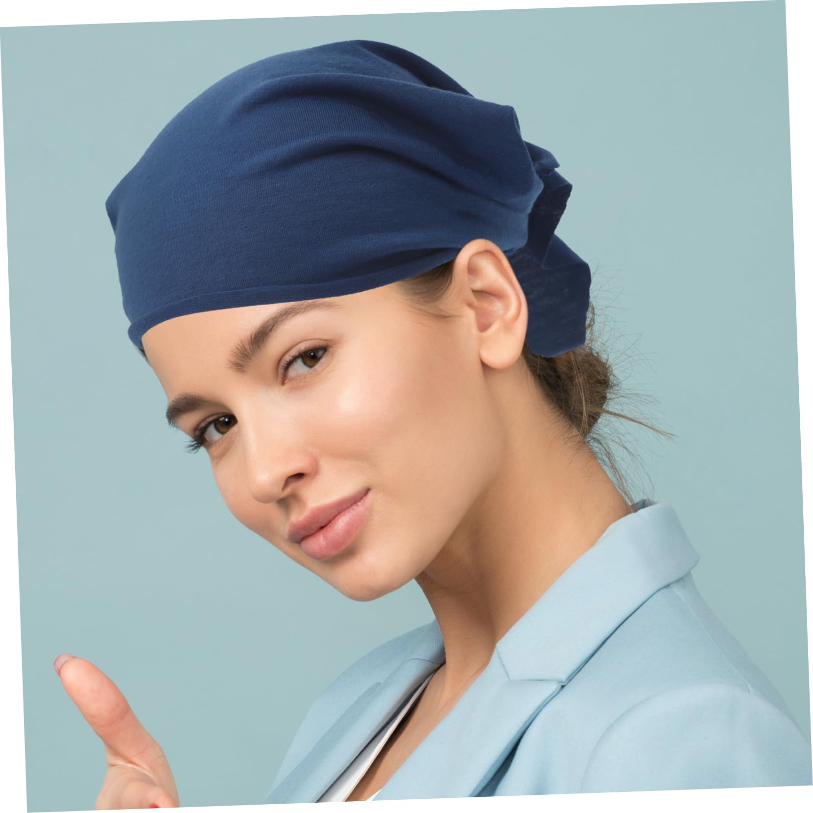 Bandanas pour Cheveux Femmes 6 Pièces, Foulard Triangulaire Élastique