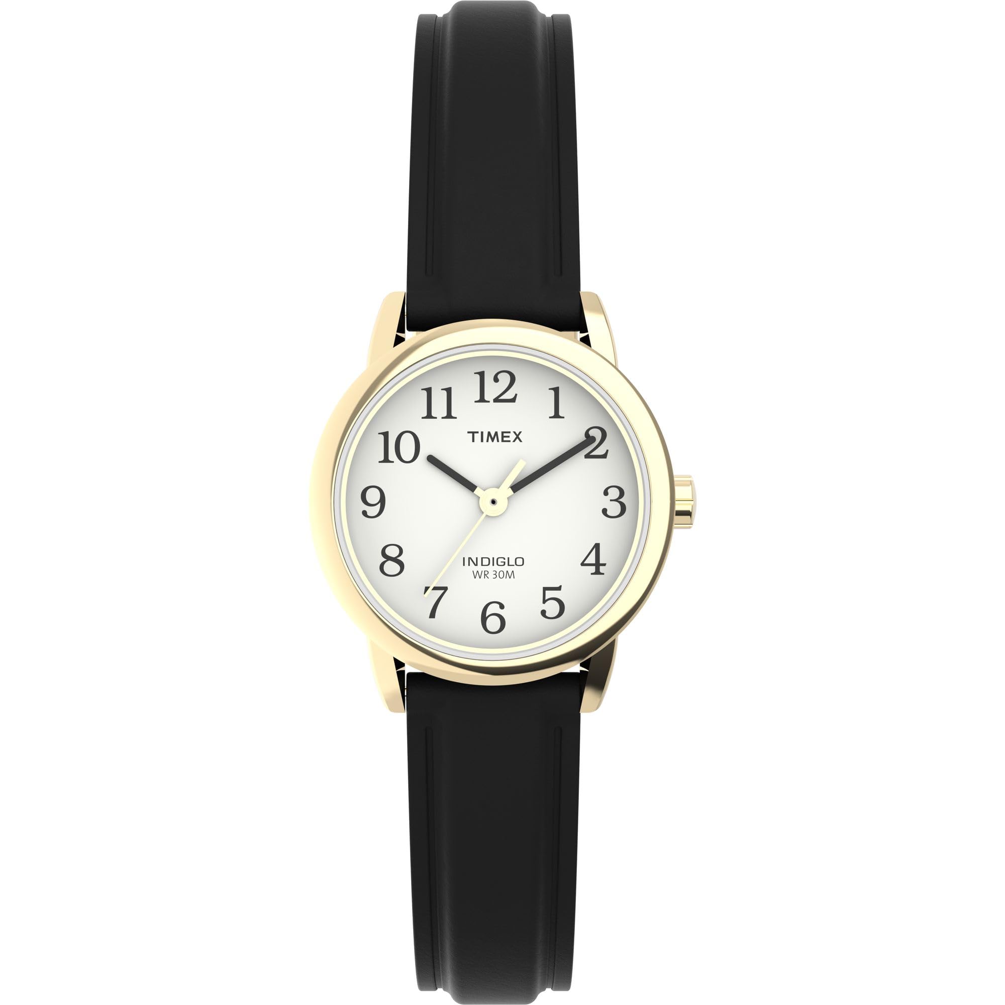 Easy Reader Women's 25 mm Leather Strap Date Window Watch