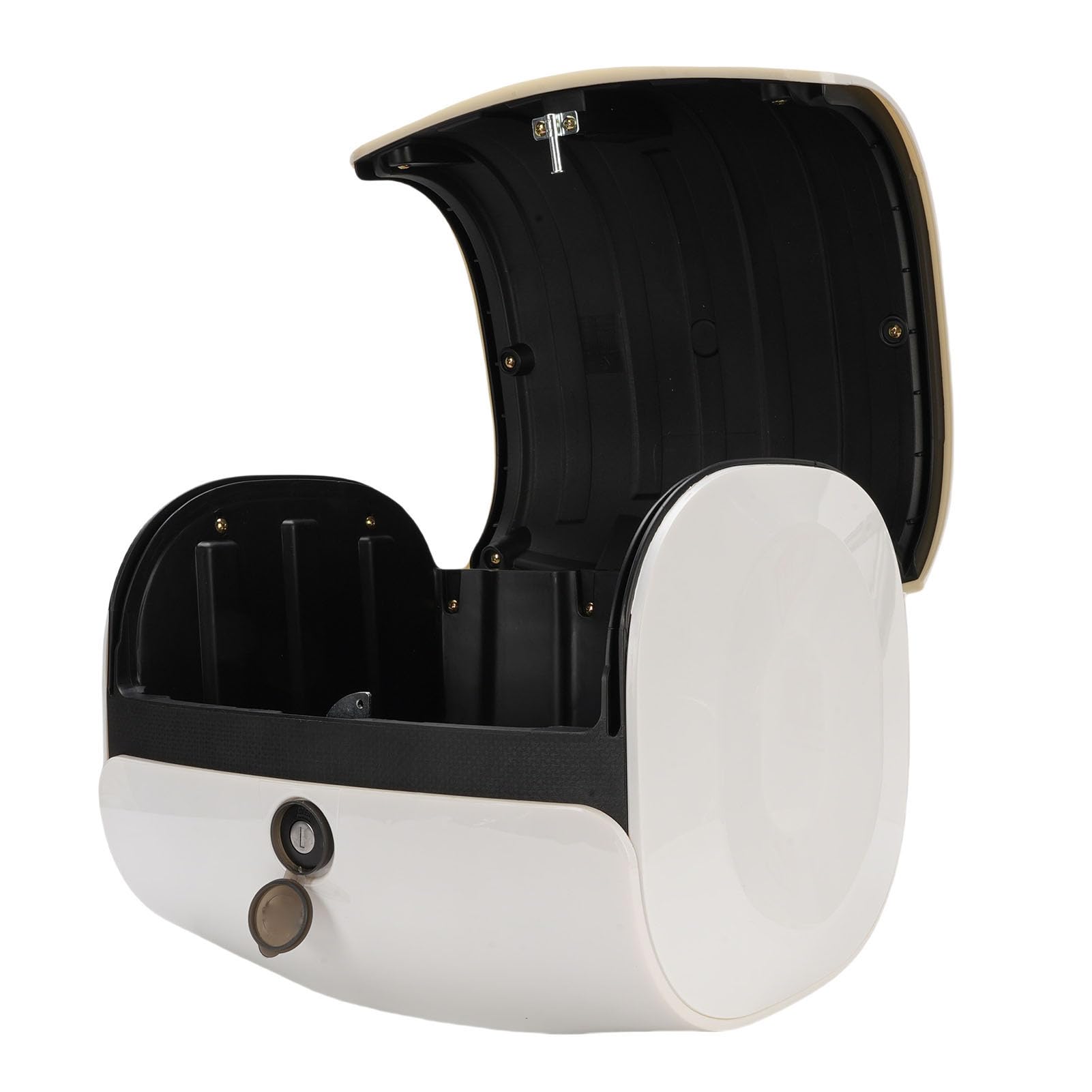 Fockety Valigia Posteriore Moto 32L, Bauletto ABS con Serratura per Moto | Portabauletto impermeabile, con schienale, per riporre il bagagliaio dello scooter Touring