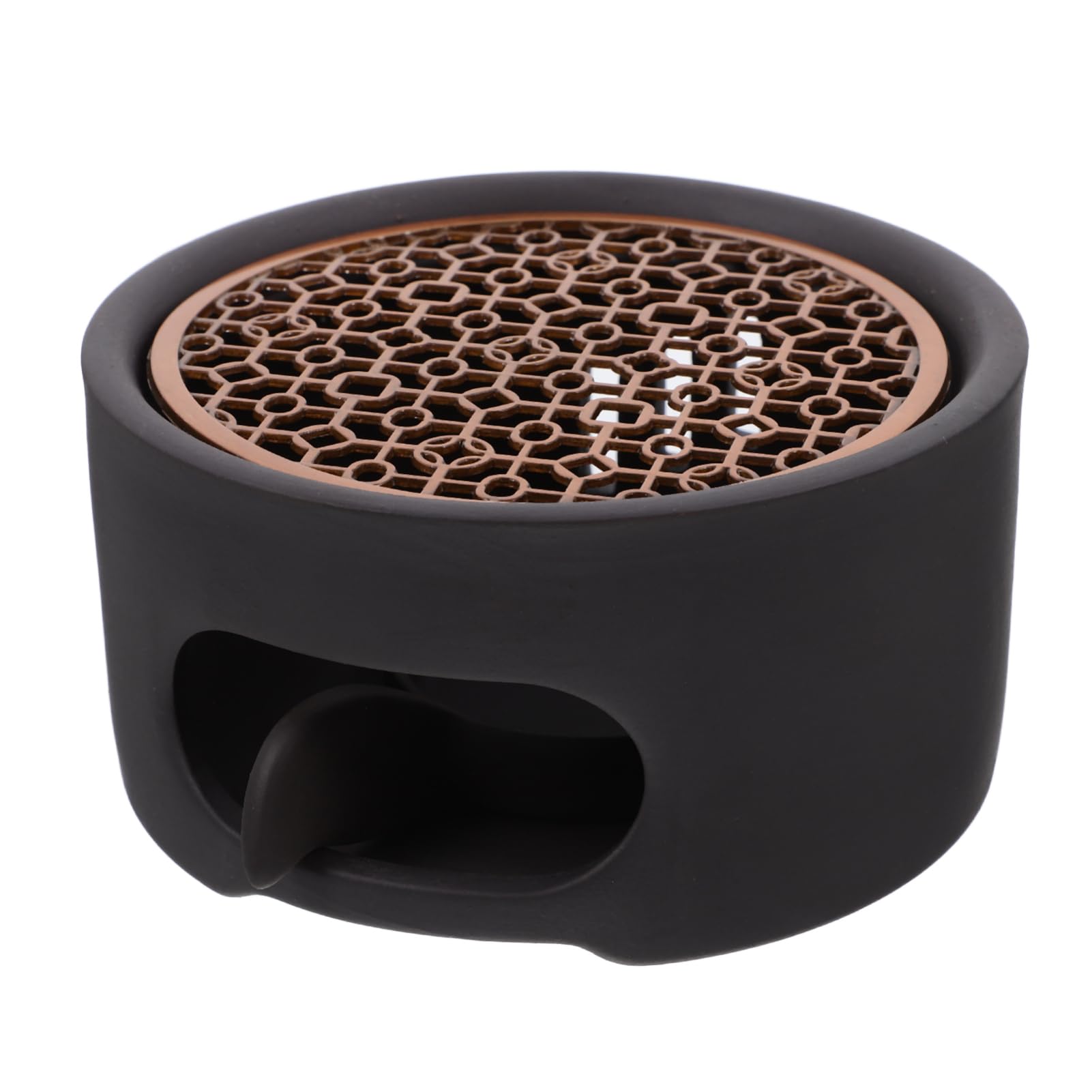 GLEAVI 1set Japanese Teapot Warmer Heater Stainless Steel Candle Holder for Tea Coffee Retro Design and Tea Stove for Home Office Use