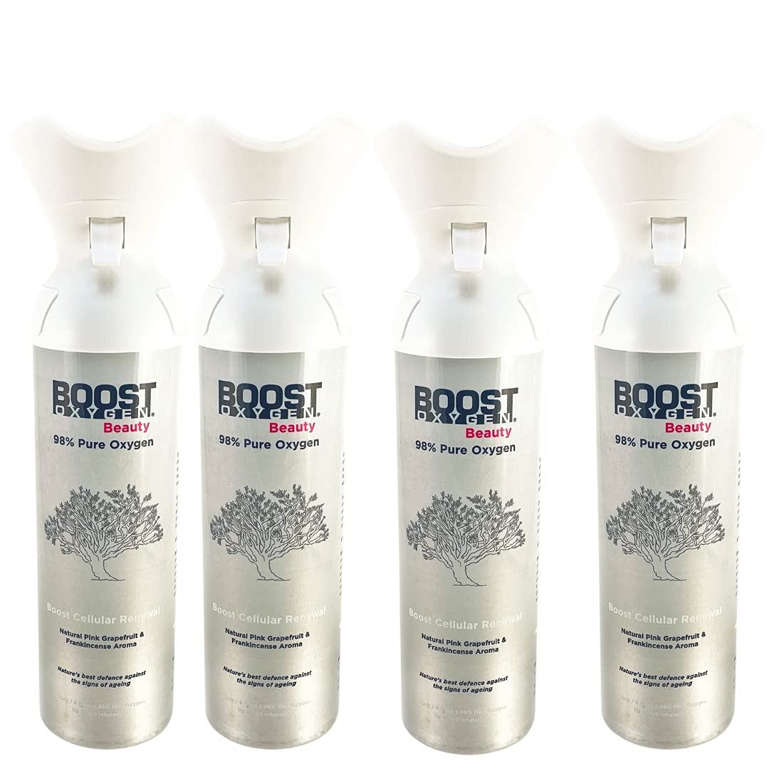 Buy Boost Oxygen Beauty Oxygen Concentrator 6L 4 Pack Pure Oxygen in