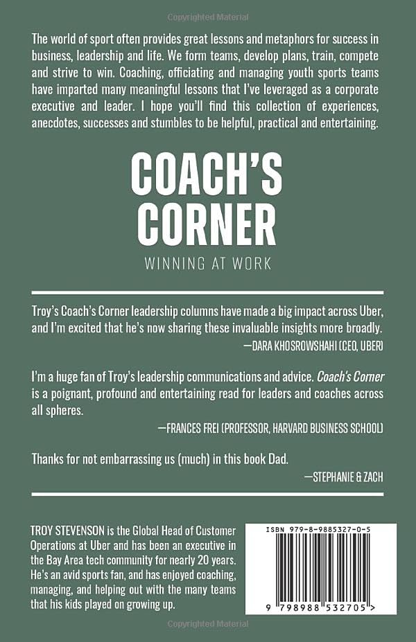 Miniatura 2 de Coach's Corner Winning at Work Professional and Career Development Advice Scored from Coaching Youth Sports
