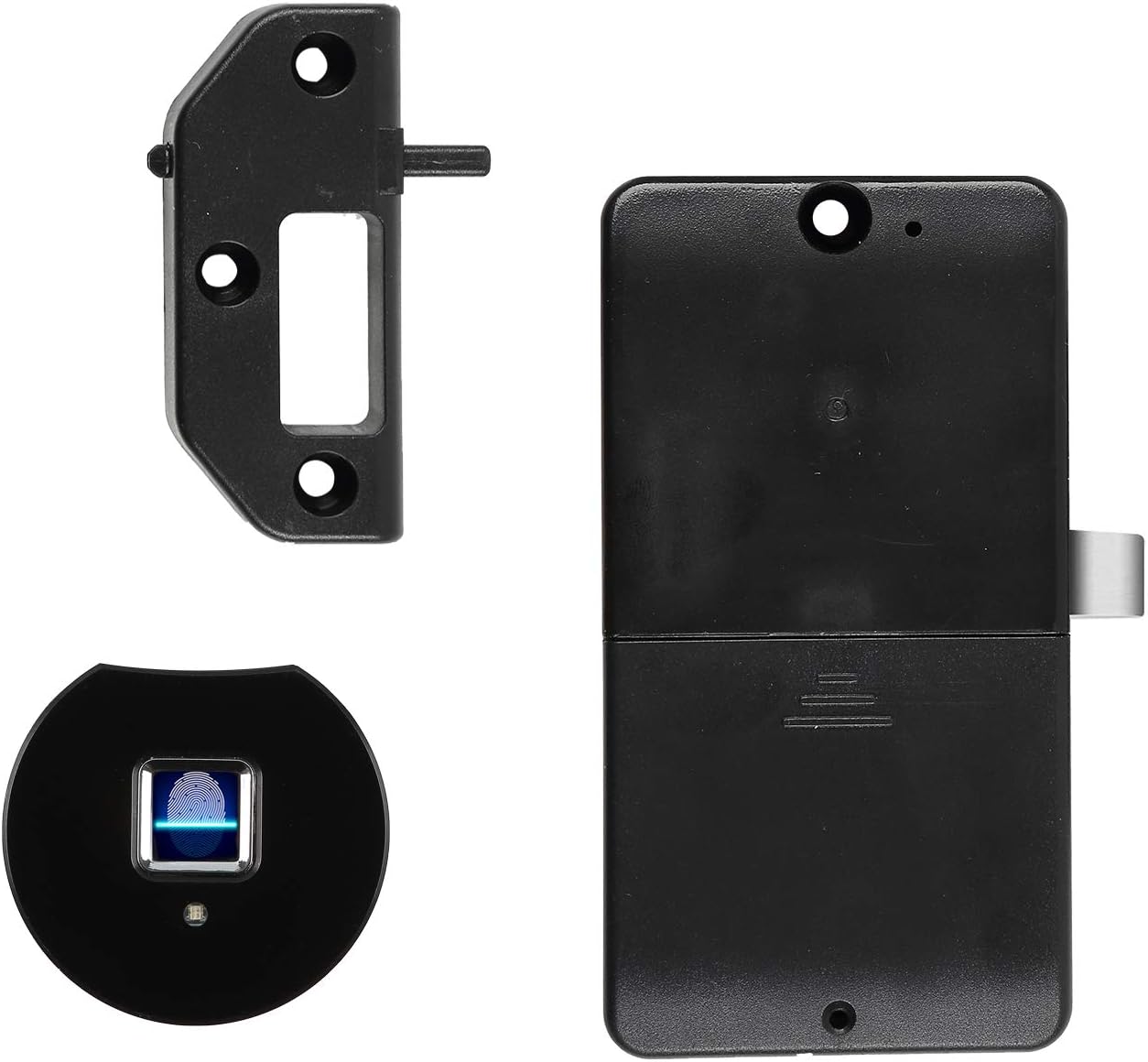 Fingerprint Drawer Lock Smart Biometric Lock for AntiTheft Wardrobe No APP No Key No